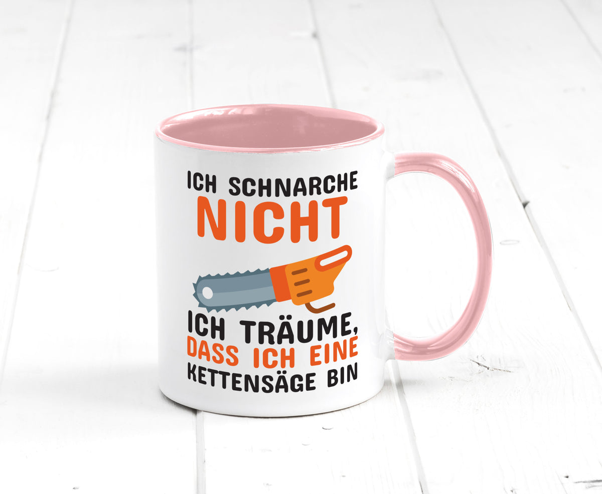 Ich schnarche nicht lustiger Spruch Geschenk Humor Geschenkidee Tasse