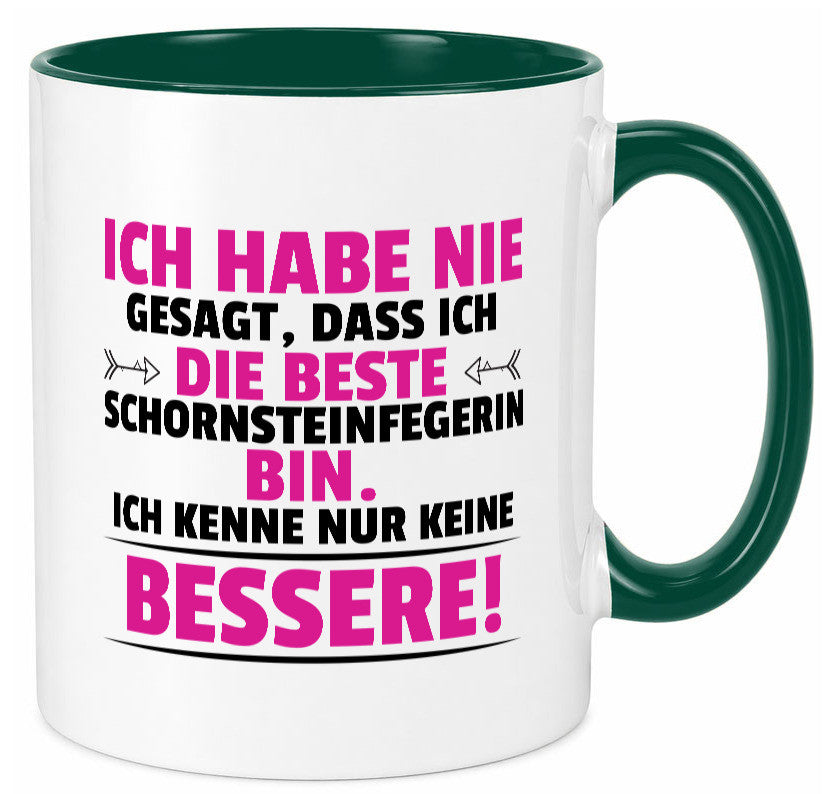 Die Beste Schornsteinfegerin | Kaminkehrer Handwerk lustig Humor Geschenkidee