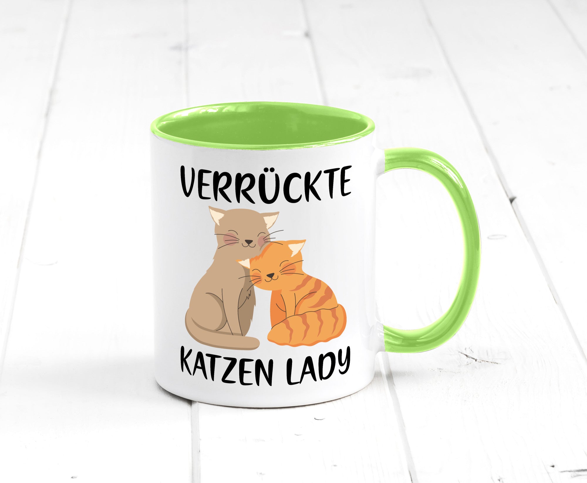Verrückte Katzen Lady | Ich liebe Katzenliebhaber Geschenk Tierliebhaber Humor