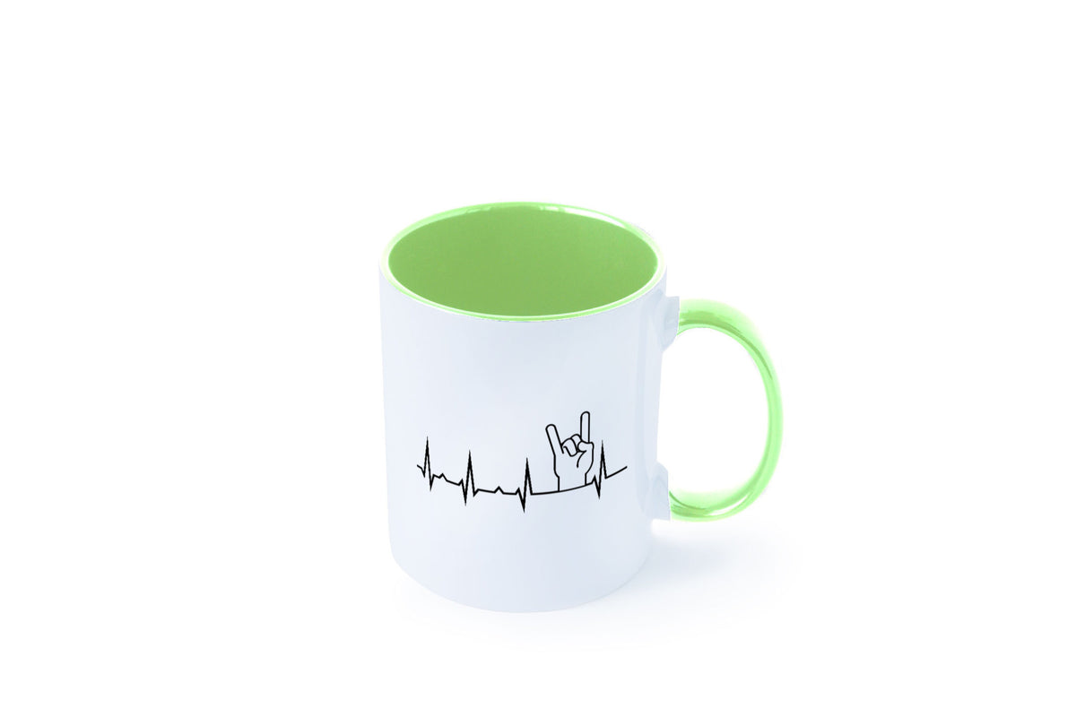 Heavy Metal Motiv | Rocker Musiker Rock Musik Geschenk Humor Geschenkidee Tasse
