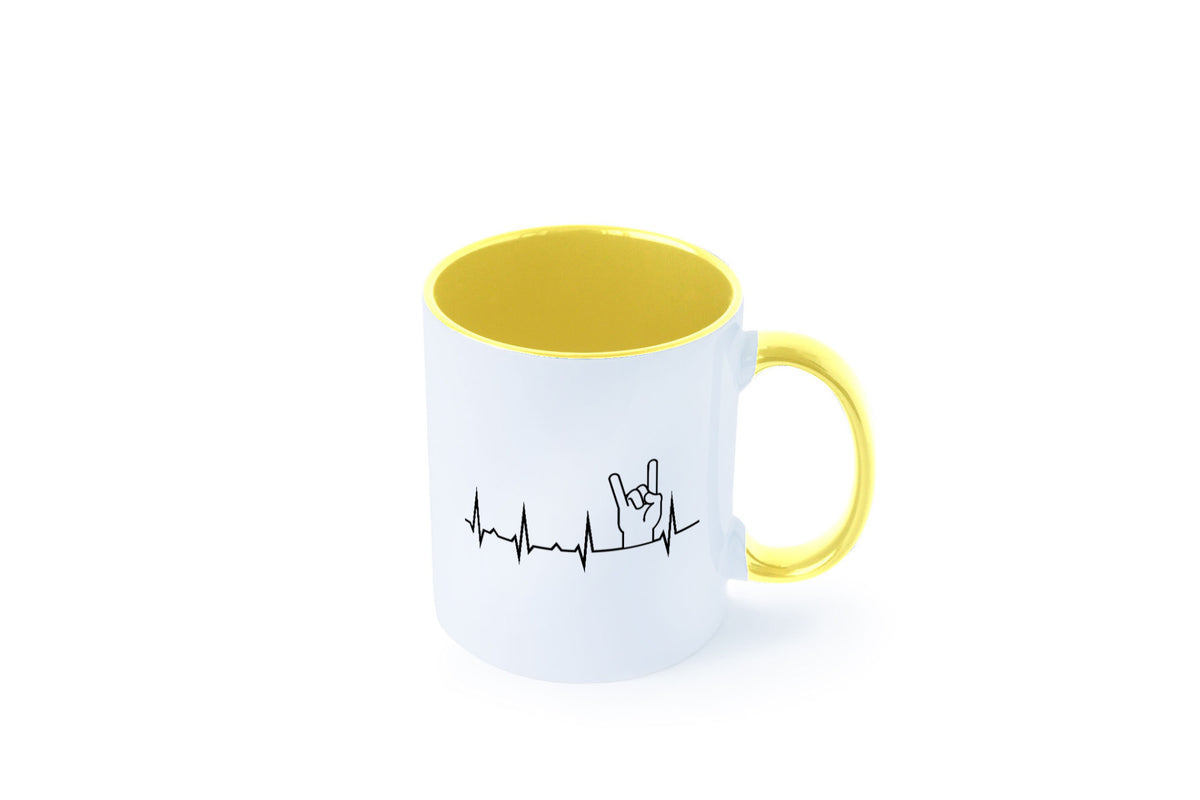 Heavy Metal Motiv | Rocker Musiker Rock Musik Geschenk Humor Geschenkidee Tasse
