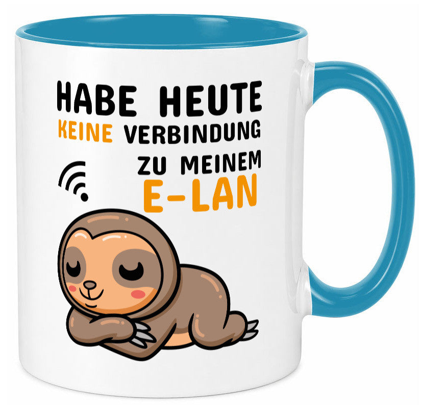 Keine Verbindung lustig Humor Geschenkidee Geschenk Tasse
