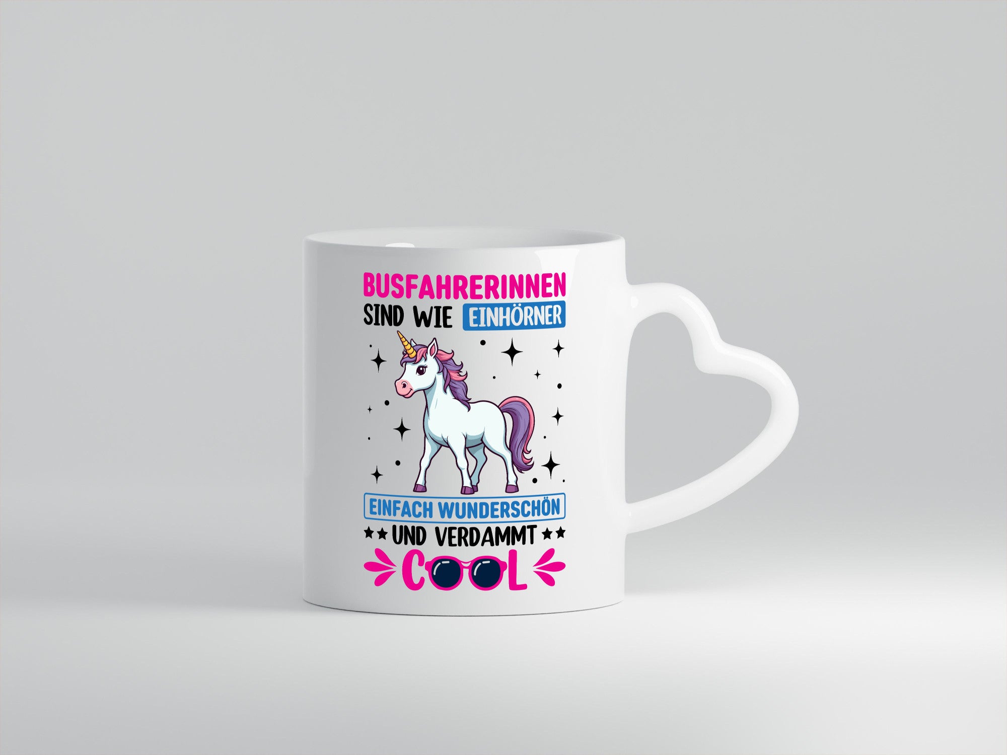Bussfahrerinen sind wie einhorner | Einhorn Bussfahrerin Geschenkidee Humor