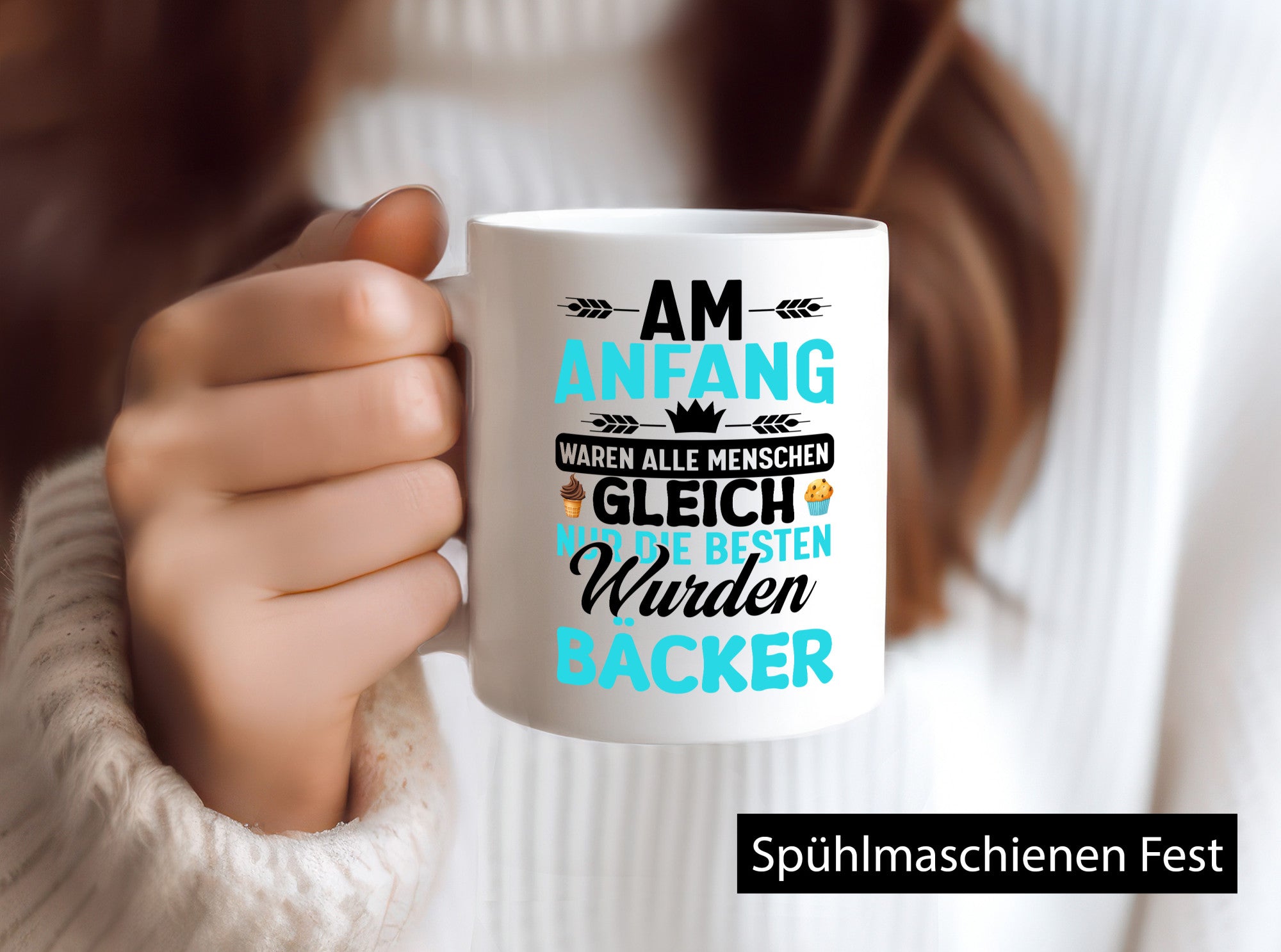 Nur die Besten wurden Bäcker | Geiler Backmeister Geschenkidee Humor Tasse