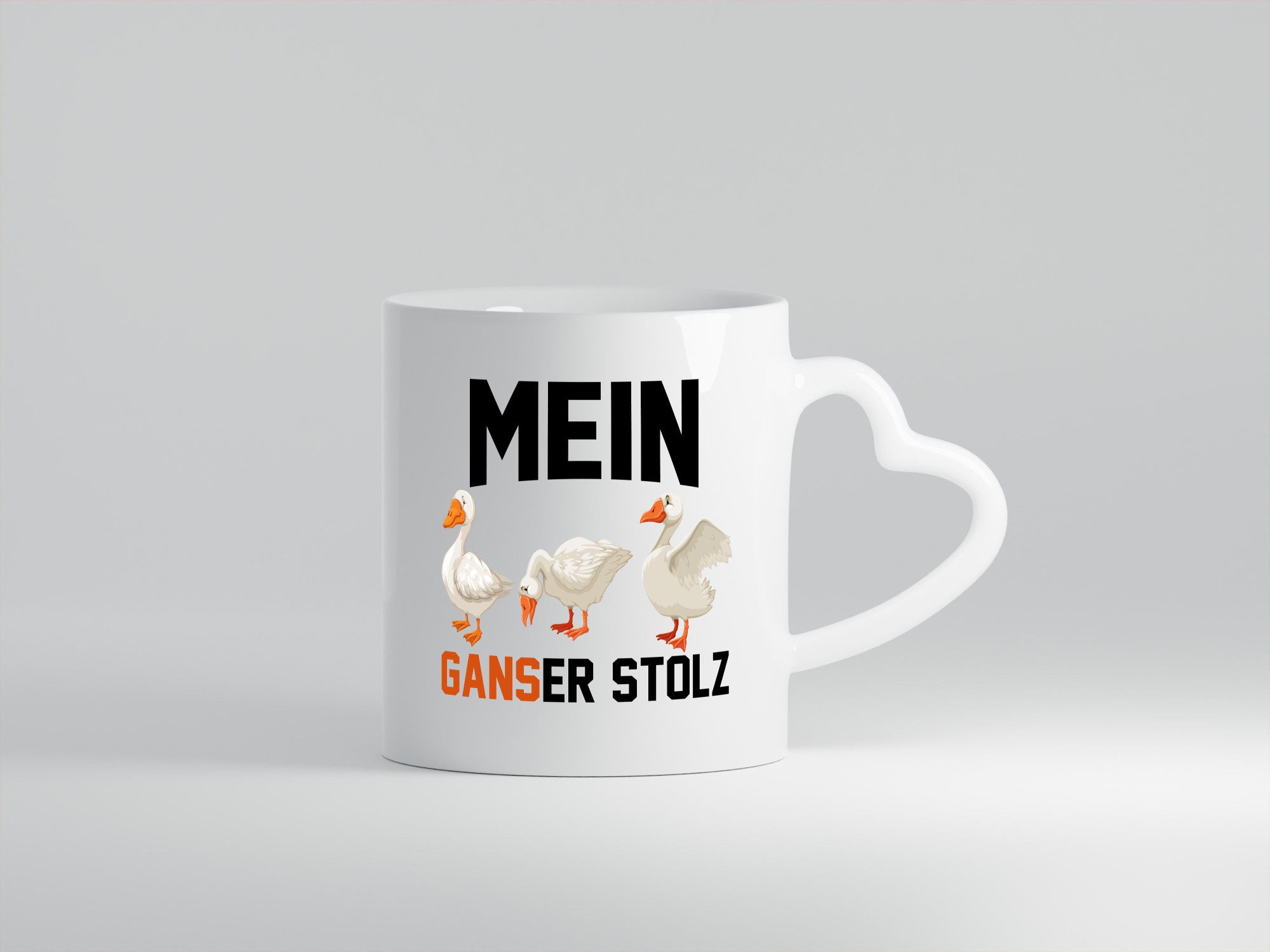 Mein ganser Stolz | Gans Gänsezüchter v2 lustig Humor Geschenkidee Geschenk