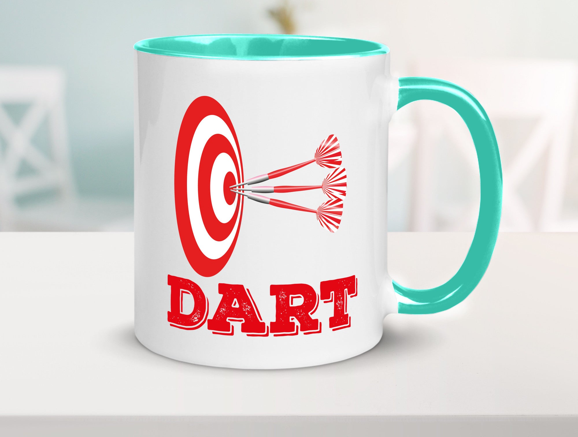 Dartspieler Tasse | Dart Hobby Motiv Spieler lustig Humor Geschenkidee Geschenk