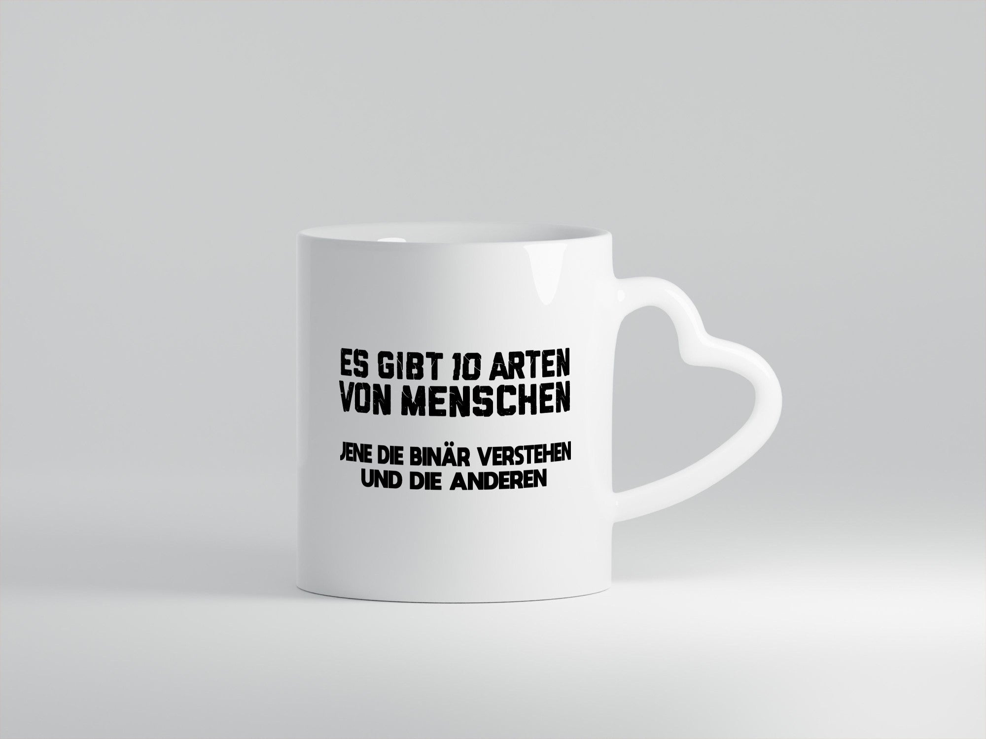10 Arten von Menschen | Binär Humor Witz Spaß Geschenkidee Tasse