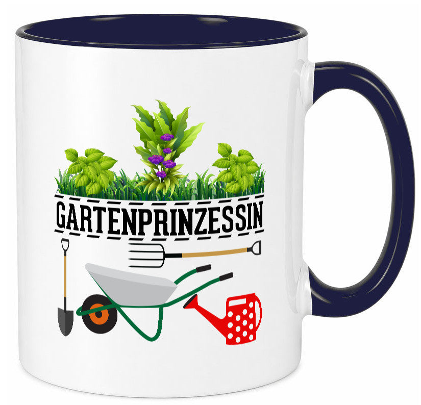Gartenprinzessin | Gärtnerin Gartenliebhaber Geschenk Humor Geschenkidee