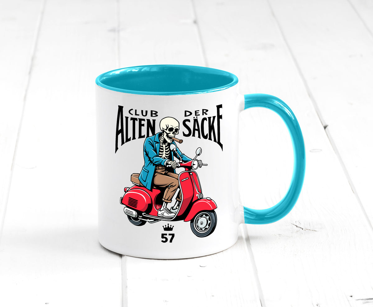 57. Geburtstag | 57 Jahre Club der alten Säcke v2 Geschenk Geschenkidee Tasse