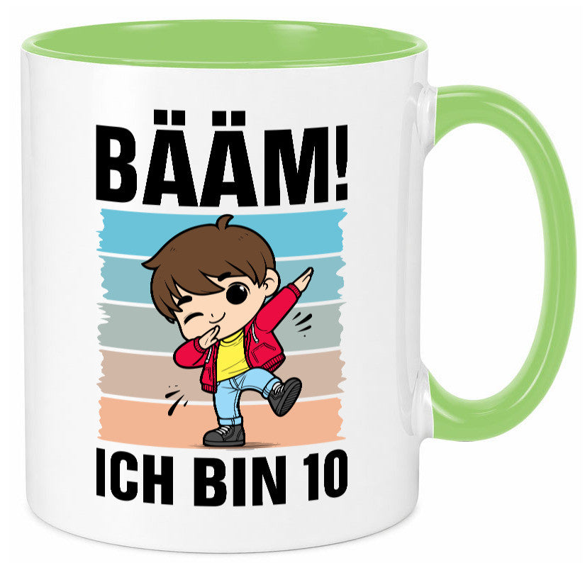 10. Geburtstag | Ich bin 10 Jahre Bäääm Dabbing Kind Humor Geschenkidee Tasse
