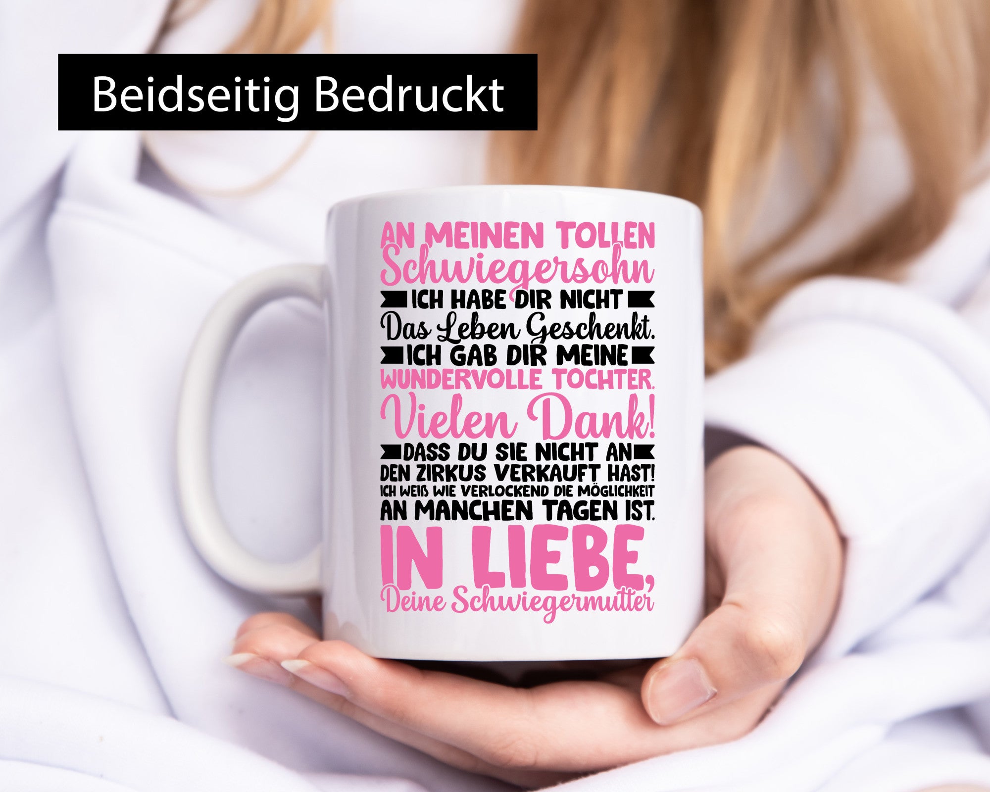 An meinen tollen Schwiegersohn vl9 lustig Familie Geschenkidee Geschenk Tasse