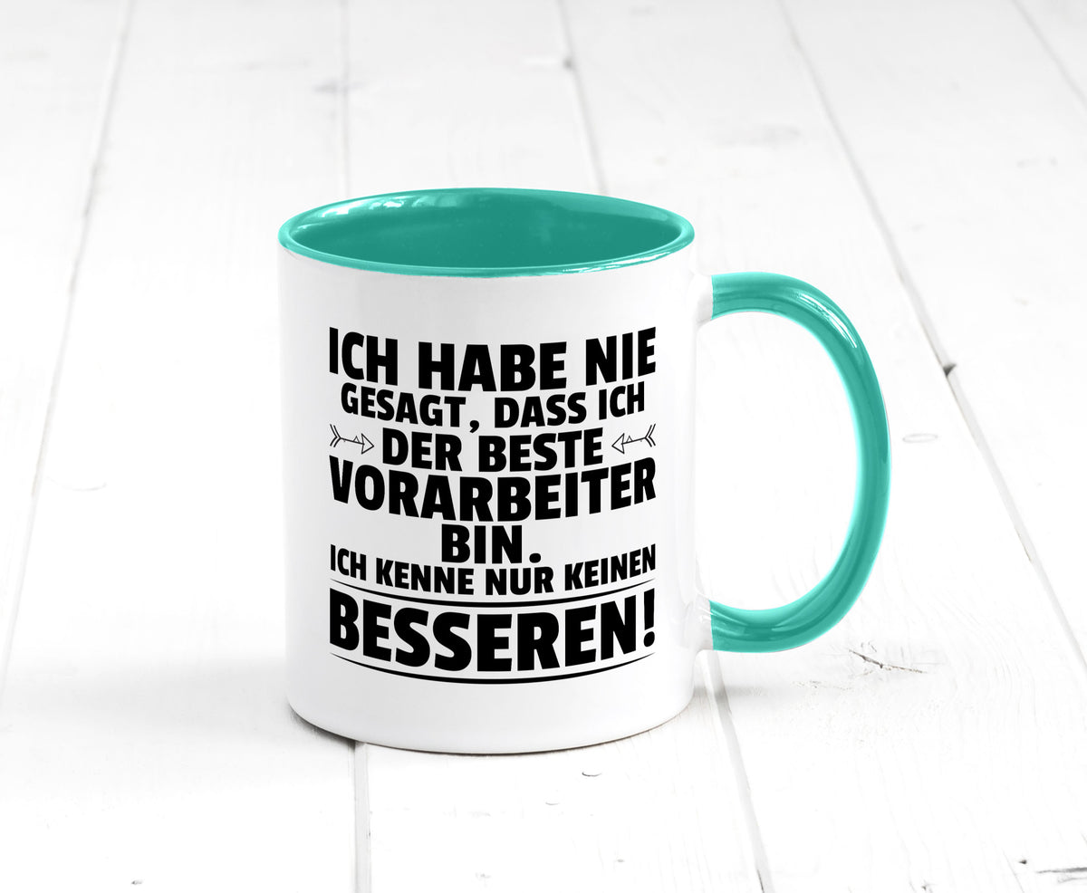 Der Beste Vorarbeiter | Kollege Teamleiter Humor Arbeit Kollegen Büro Tasse