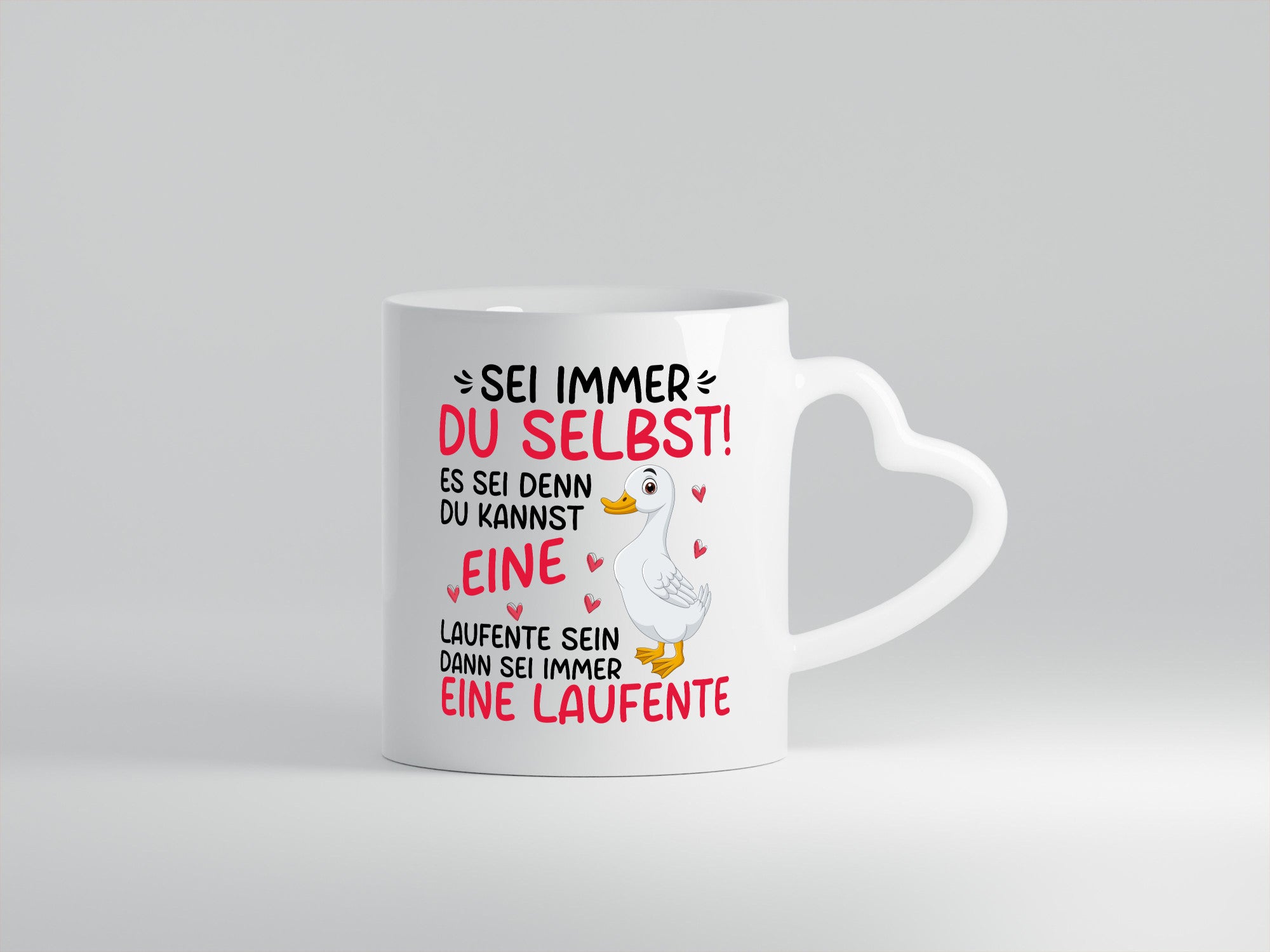 Sei immer du selbst | eine Ente laufente lustig Humor Geschenkidee Geschenk