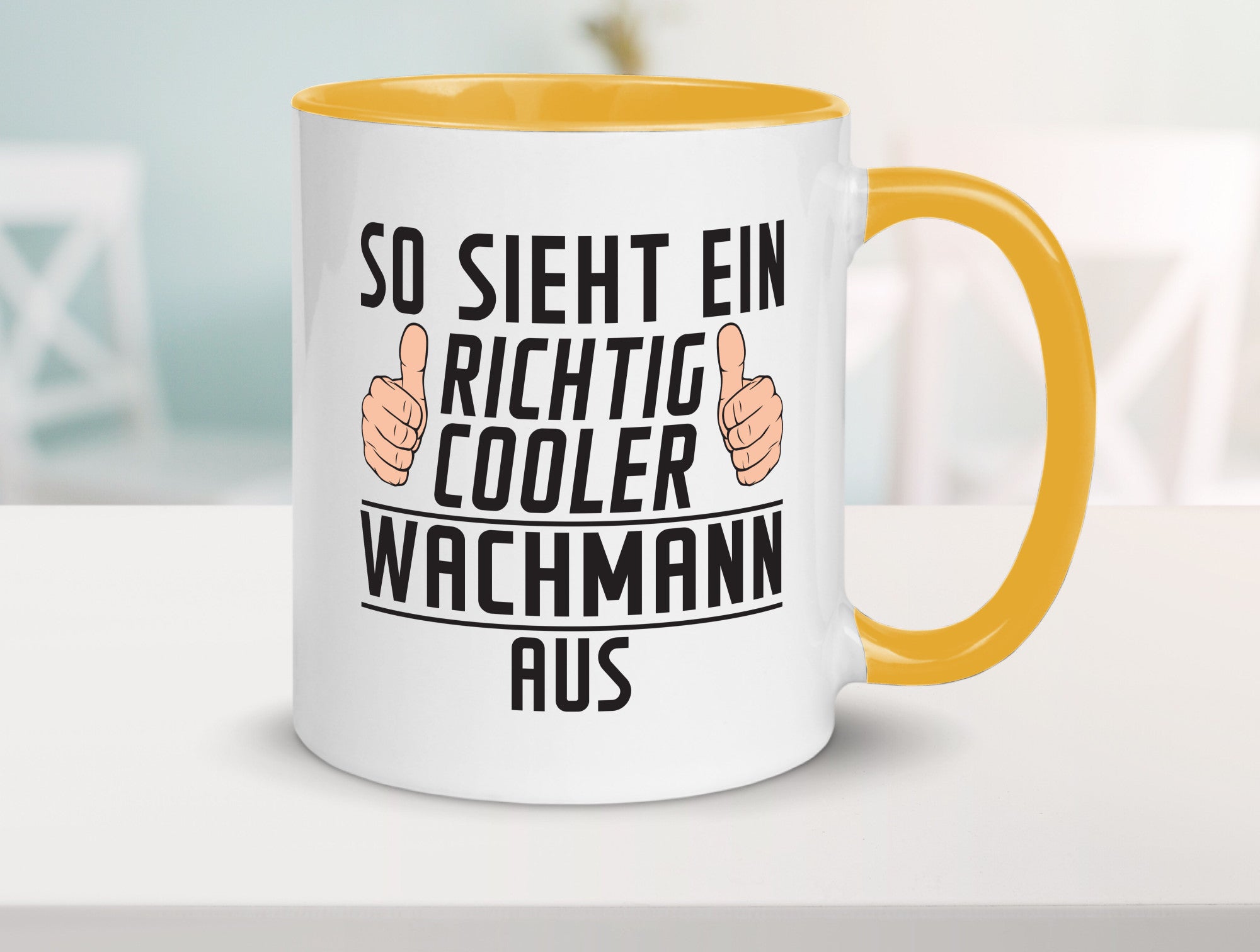 Richtig Cooler Wachmann | Wachpersonal Nachtwächter lustig Humor Geschenkidee