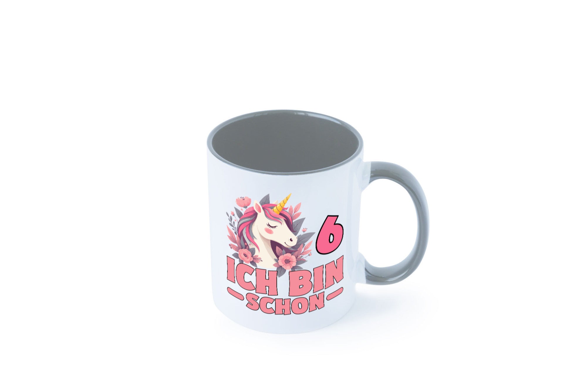 6. Geburtstag | 6 Jahre Einhorn bin schon Mädchen Geschenk Geschenkidee
