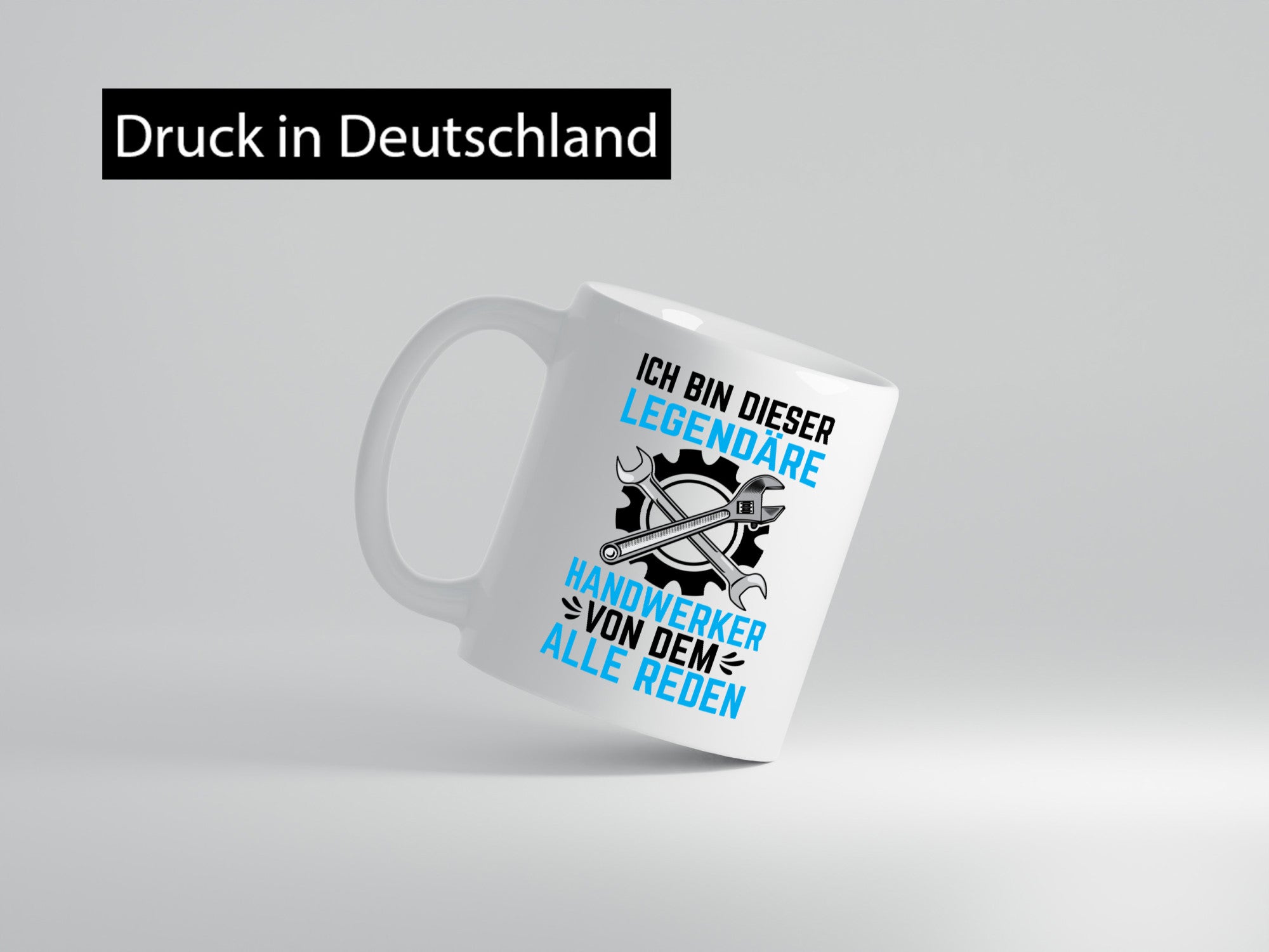 Legendäre Handwerker von dem alle Reden | v2 Geschenkidee Humor Tasse