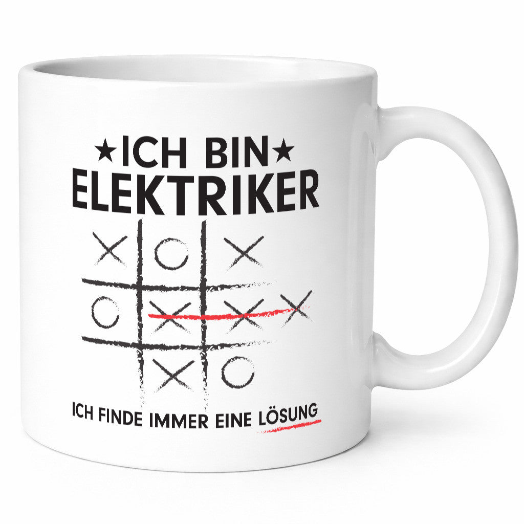 Lösung Finden: Elektriker | Elektronik Geschenk Humor Geschenkidee lustiger
