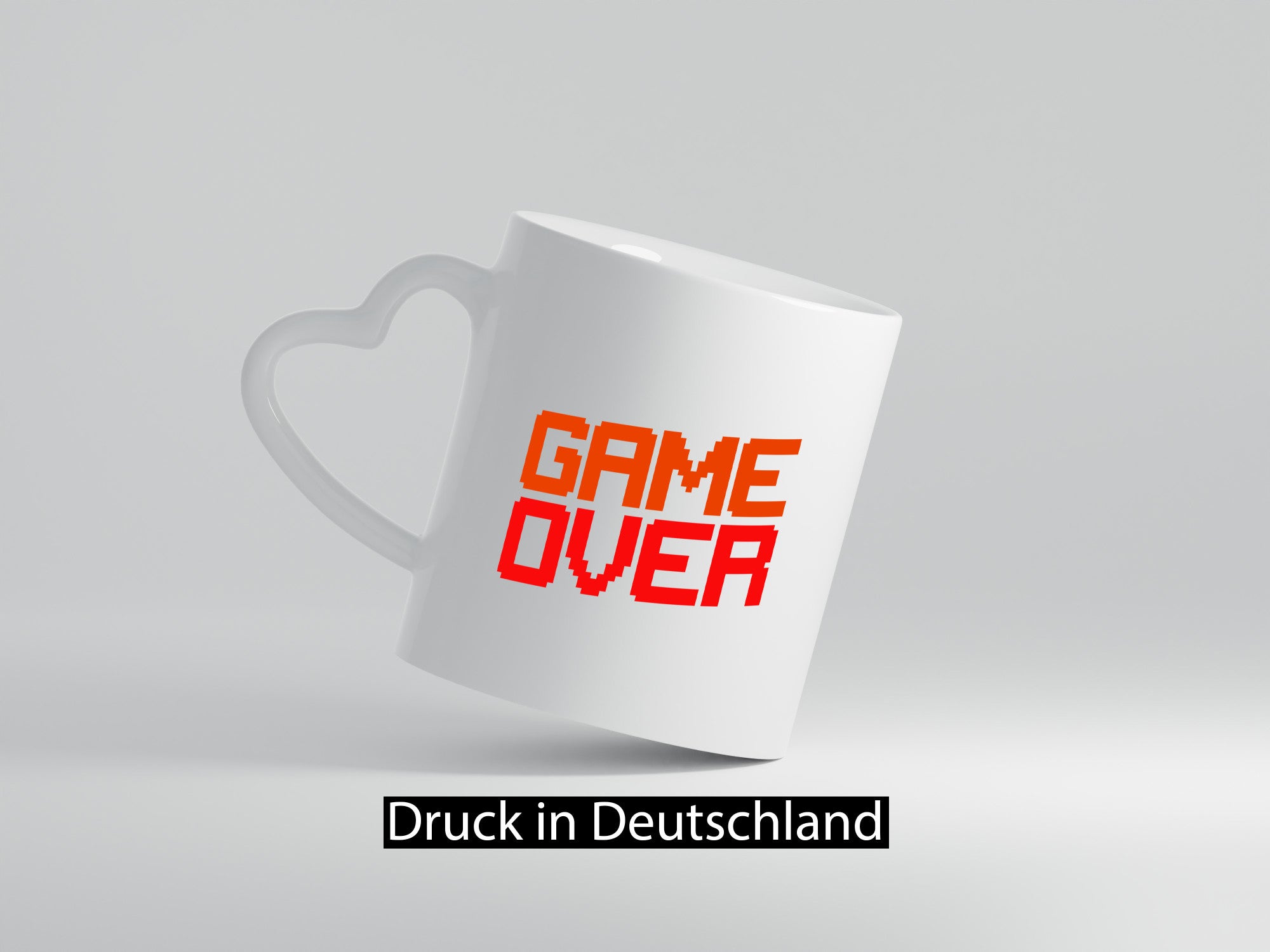Game Over | Gamer Zocker Retro PC Nerd Pixel Geschenkidee Humor Tasse