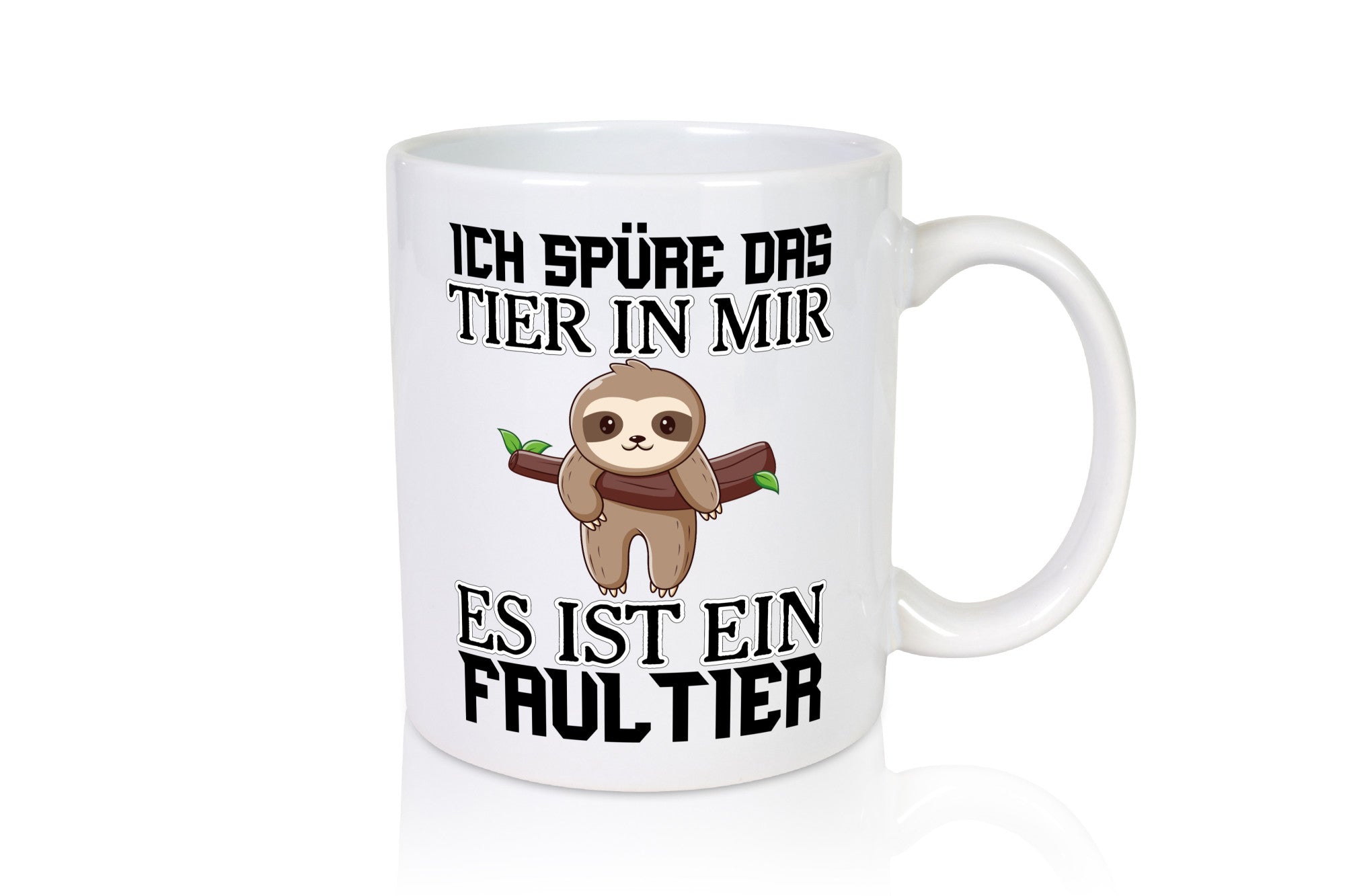 Ich spüre das Tier Humor Tierliebhaber Geschenkidee Tasse