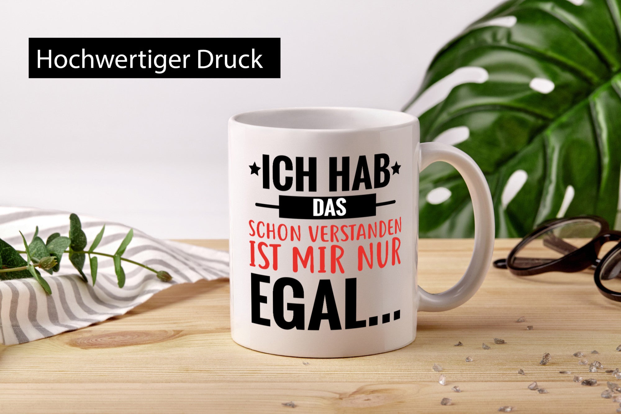 Ich habe Verstanden Geschenk Humor Geschenkidee lustiger Spruch Tasse