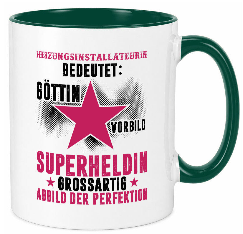 Bedeutung von Heizungsinstallateurin | Heizung Humor Geschenkidee Tasse