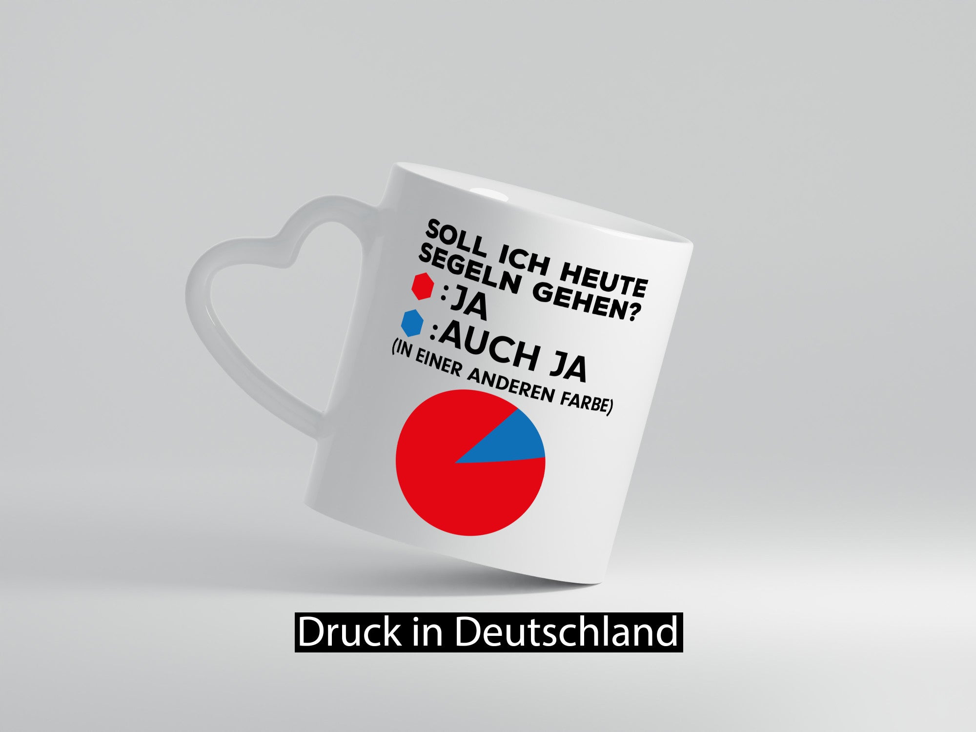 Segeln gehen | Segler Tasse Segelboot Kapitän lustiger Spruch Geschenk Humor