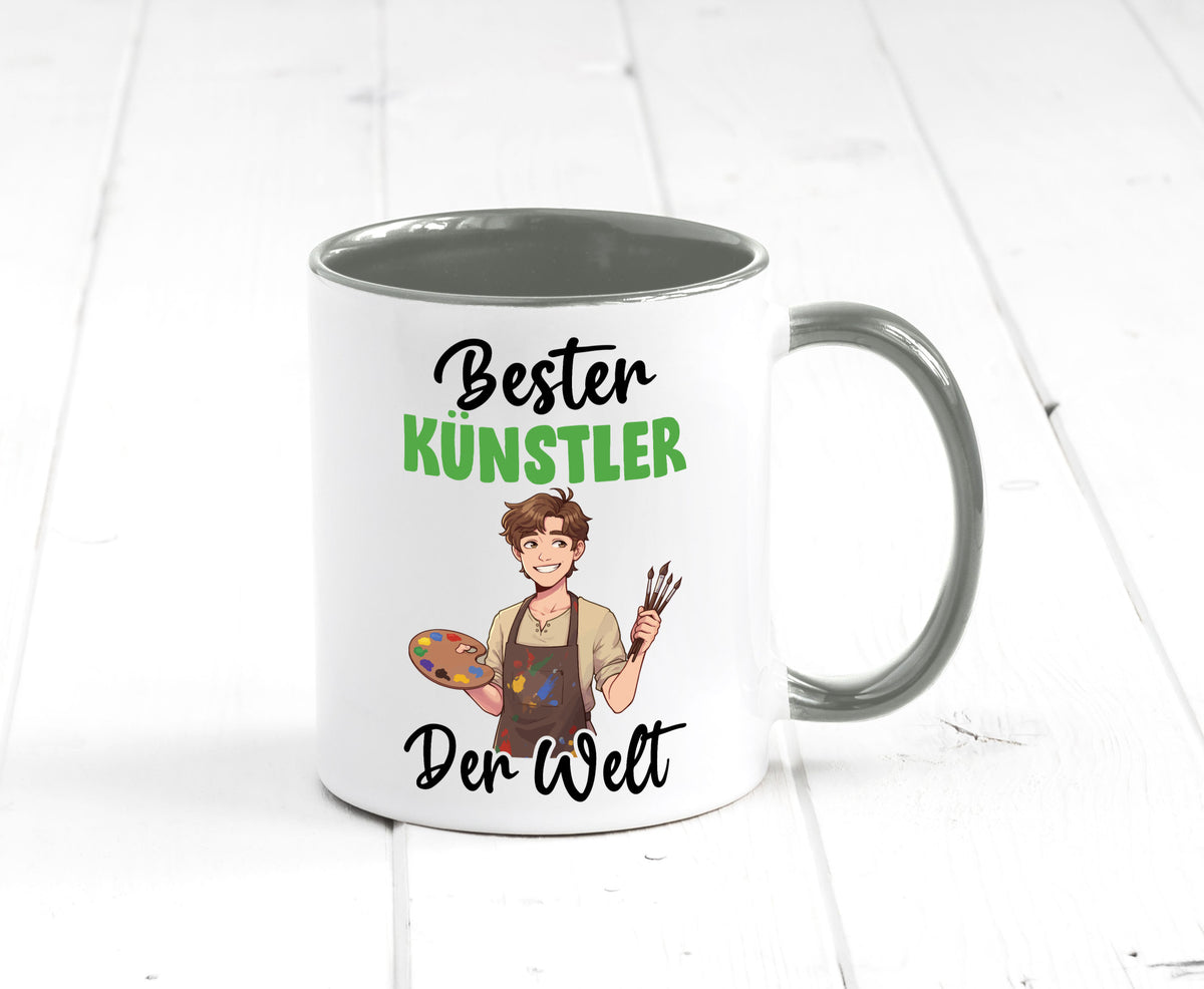 Bester Künstler | Kunst Geschenkidee Humor Tasse