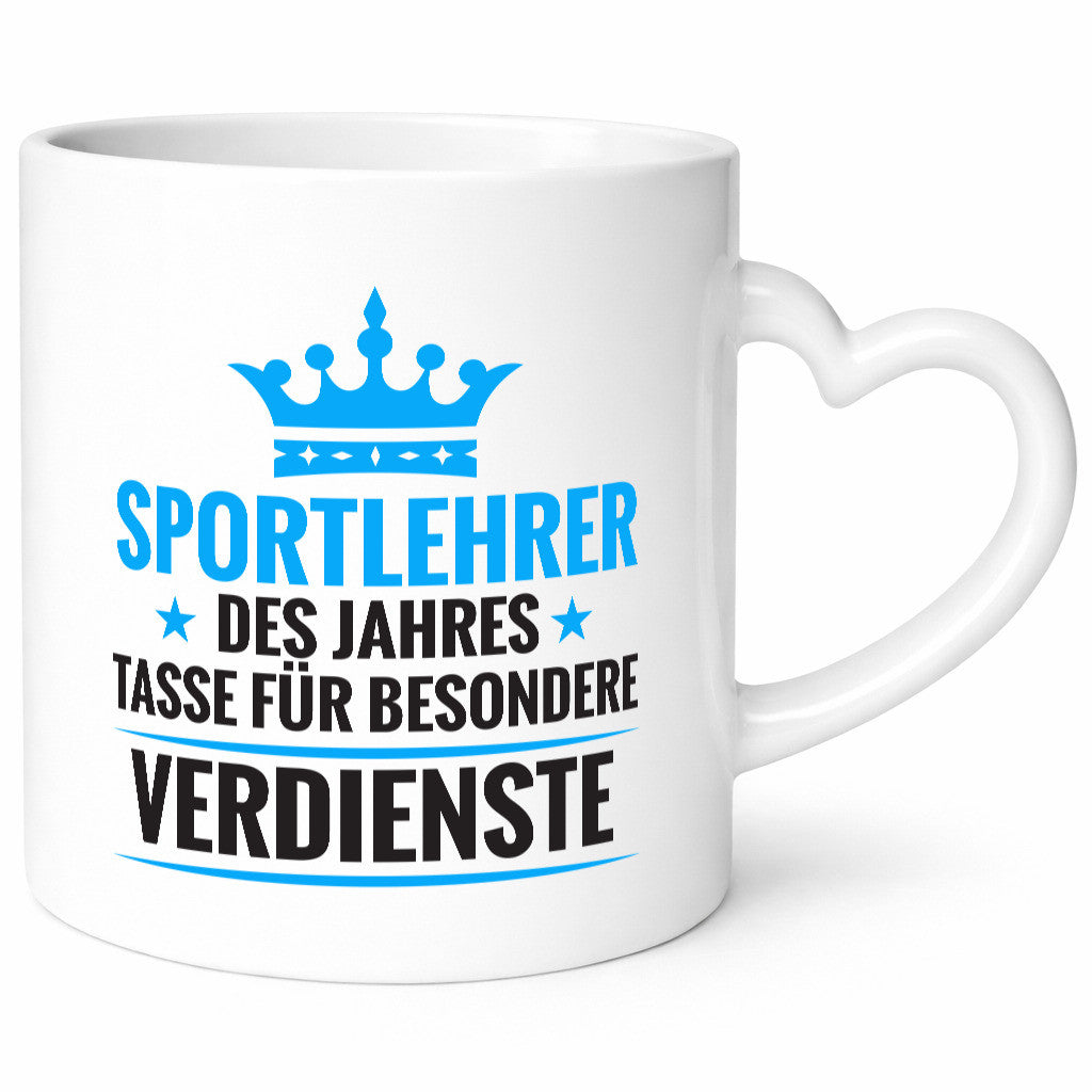 Besonderer Verdienst: Sportlehrer | Lehrer Sport lustiger Spruch Geschenk Humor