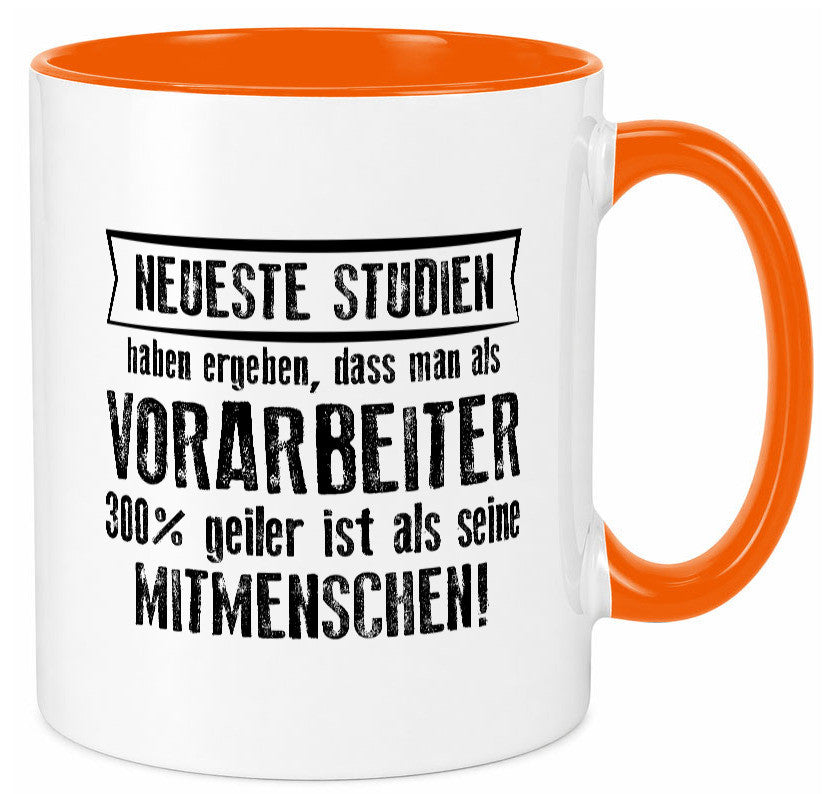 Neuste Studien: Vorarbeiter | Kollege Teamleiter lustig Arbeit Kollegen Büro