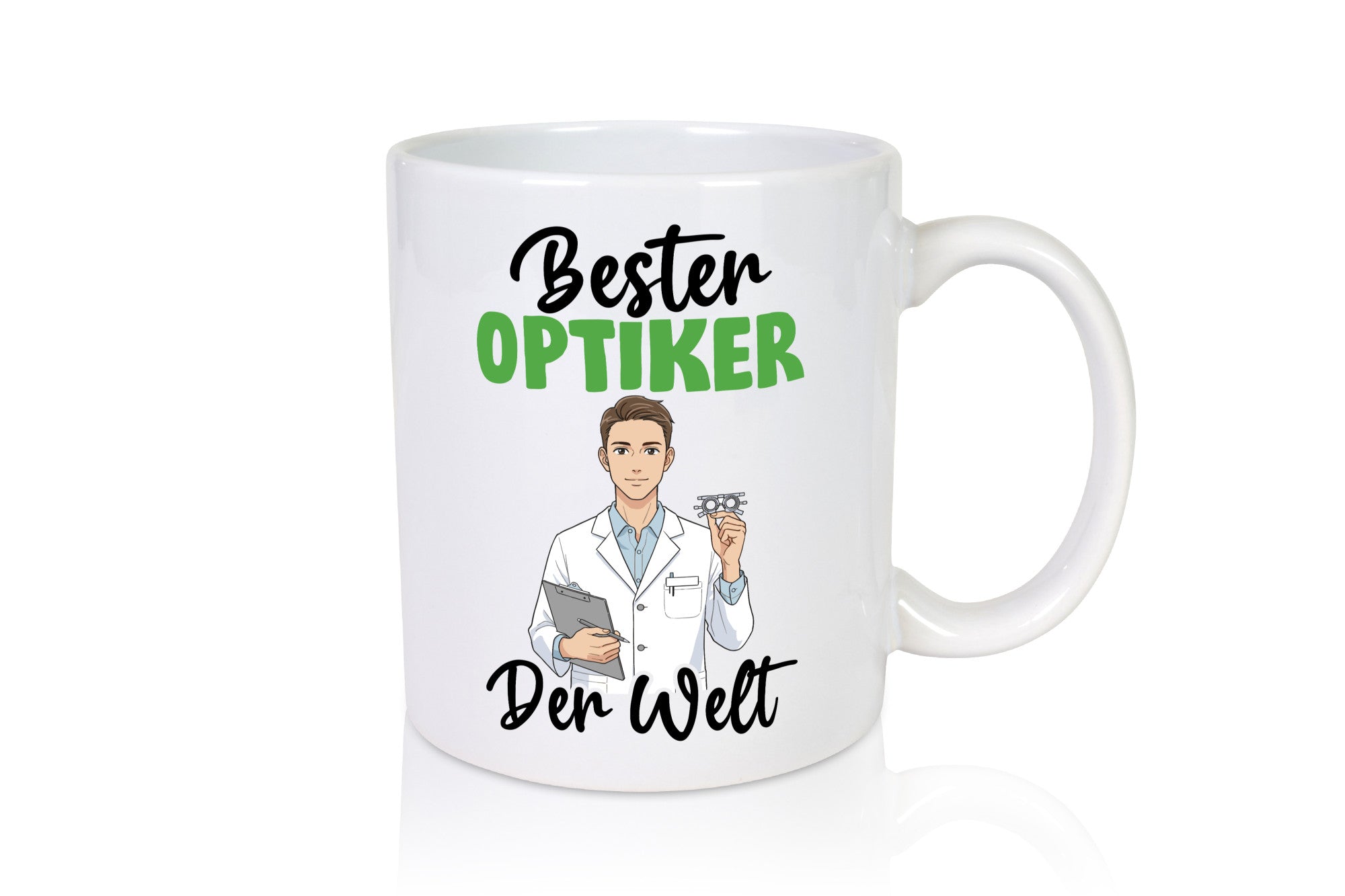 Bester Optiker | Augenoptiker v2 Geschenkidee Humor Tasse