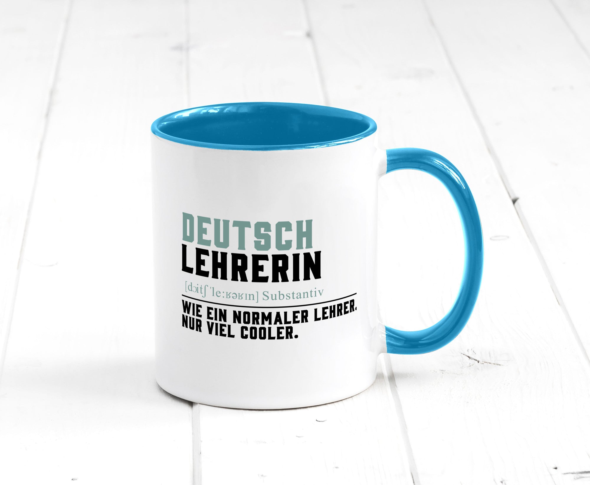 Deutschlehrerin | Lehrerin Unterricht Lieblinglehrerin Geschenkidee Humor Tasse