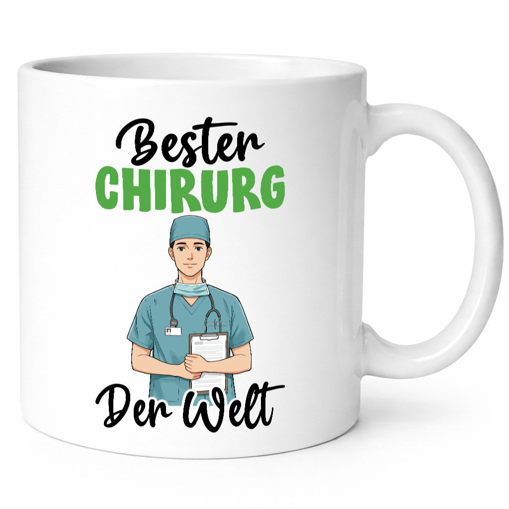 Bester Chirurg | Medizin Chirurgie Geschenkidee Humor Tasse