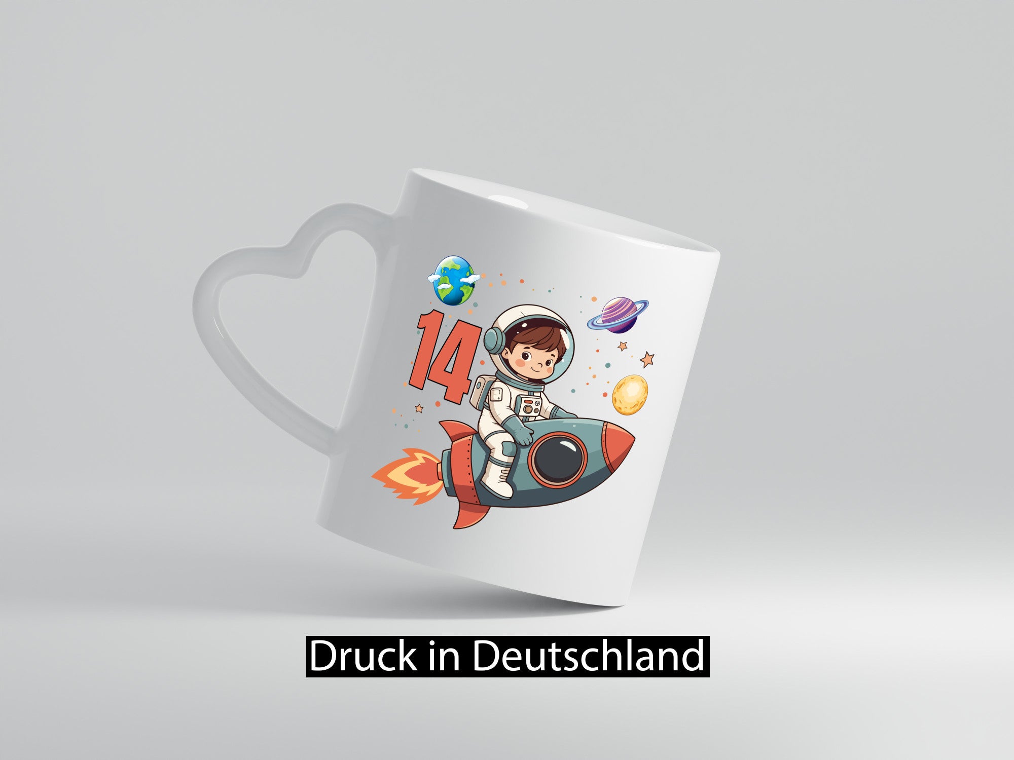 14. Geburtstag | 14 Jahre Astronaut Weltraum Geschenk Geschenkidee lustiger
