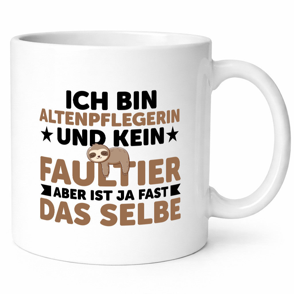Ich bin kein Faultier: Altenpflegerin | Pflegepersonal v2 Geschenkidee