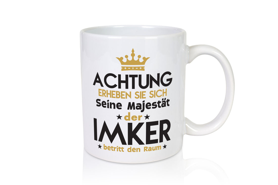 Seine Majestät Imker | Imkerei Geschenk Humor Geschenkidee lustiger Spruch Tasse