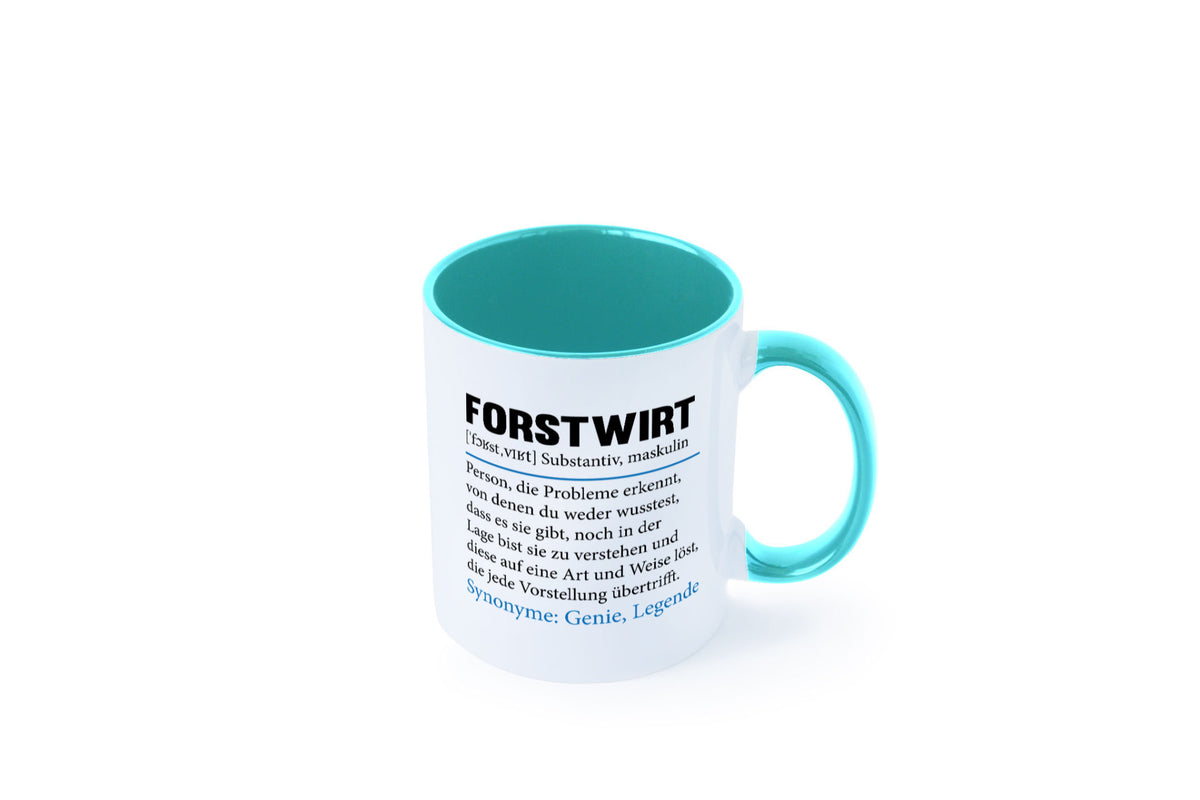 Forstwirt | Spruch Beruf Waldarbeiter lustig Geschenkidee Arbeit Kollegen Büro Tasse