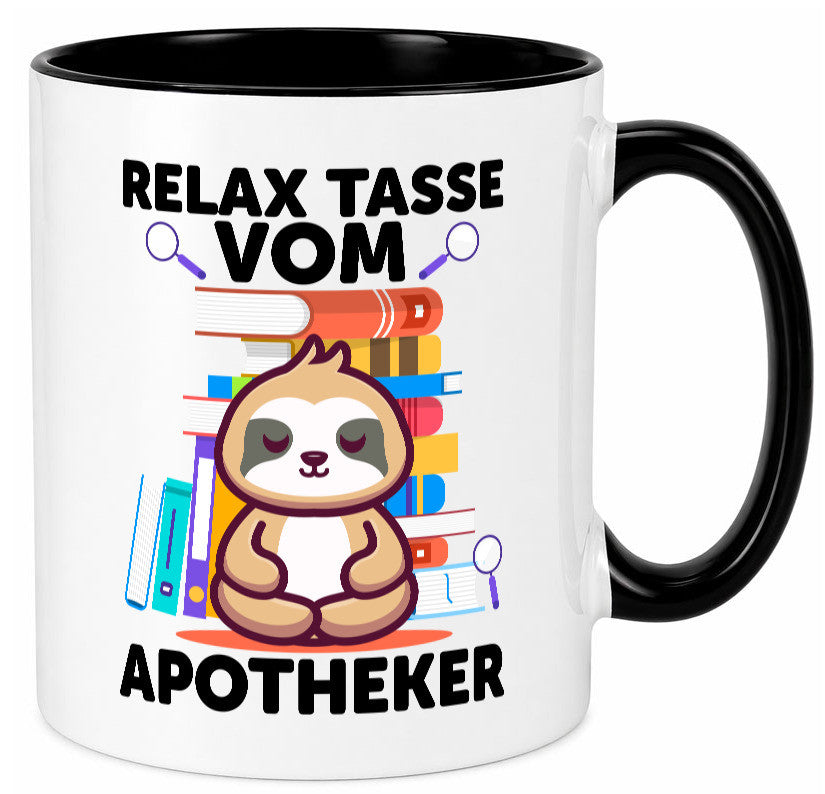 Relax Tasse: Apotheker | Apotheke Pharmazie lustiger Spruch Geschenk Humor