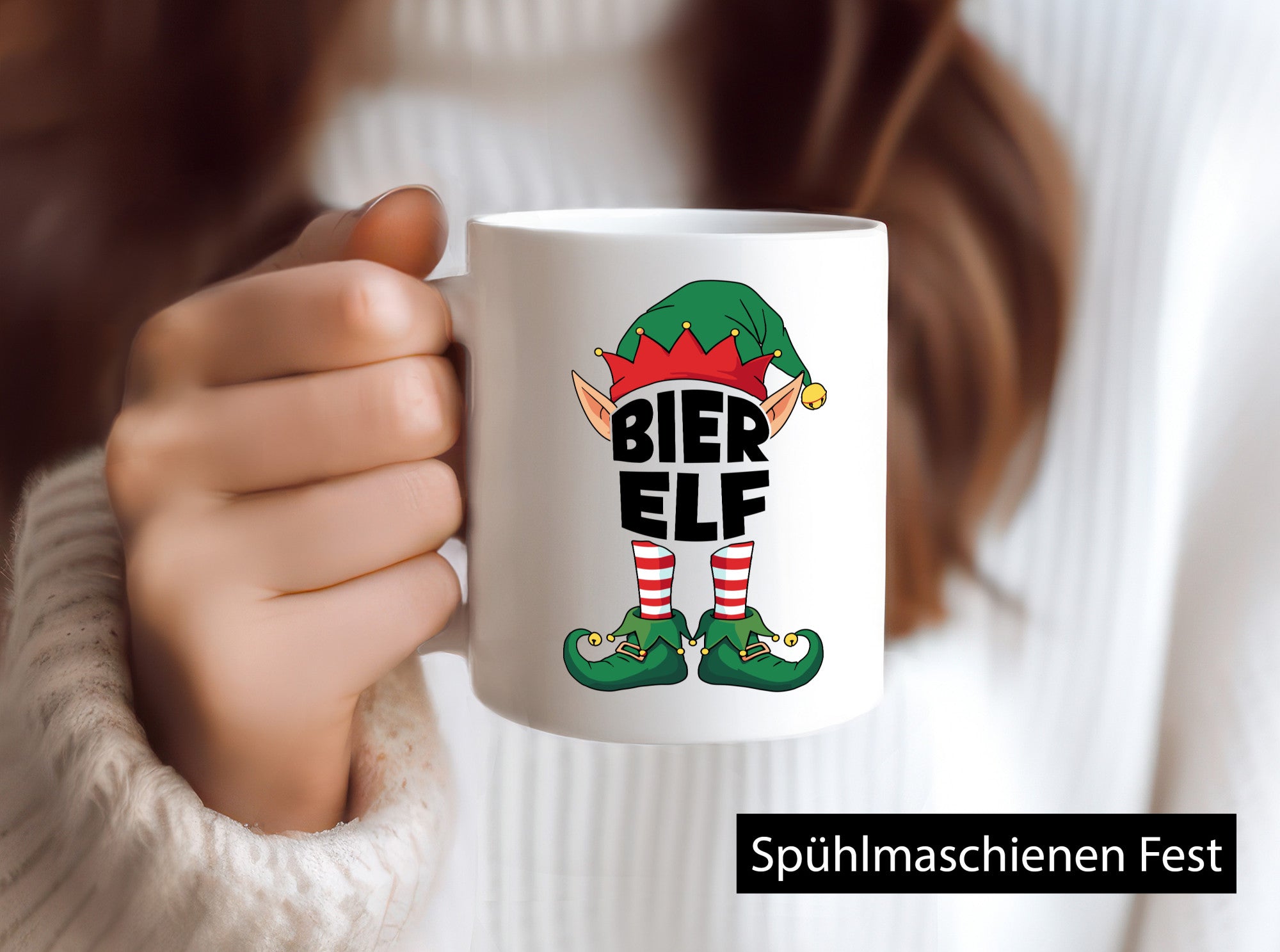 Bier-Elf | Weihnachtsgeschenk für Bierliebhaber Lustiger Humor Geschenkidee