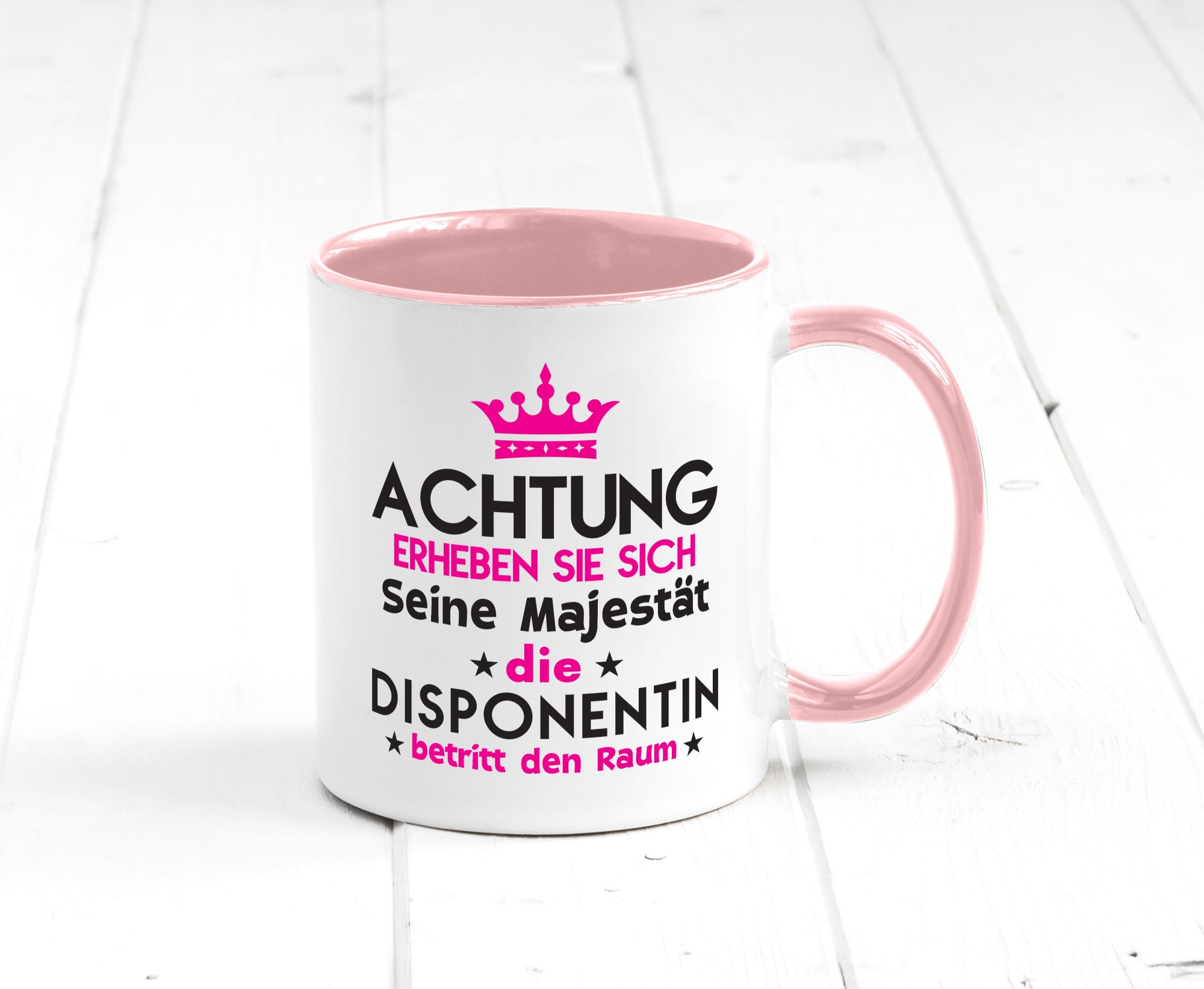 Seine Majestät Disponentin | Zuteilerin Geschenk Humor Geschenkidee lustiger