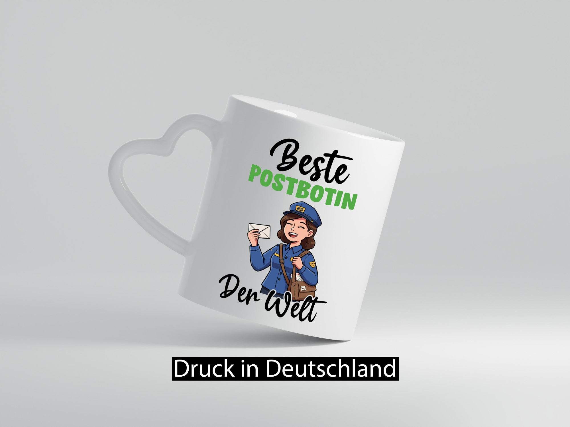 Beste Postbotin | Beruf Post Briefträger v2 lustig Arbeit Kollegen Büro