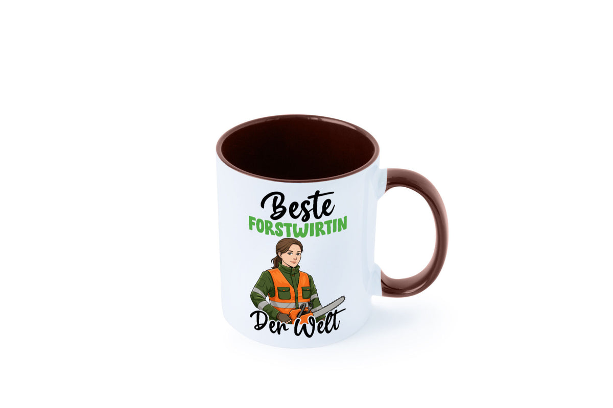 Beste Forstwirtin | Forst Wirtin v2 lustig Humor Geschenkidee Geschenk Tasse