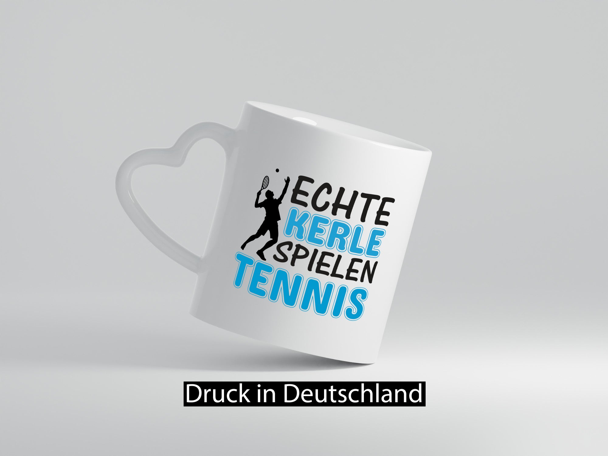 Echte Kerle spielen Tennis | Männer Tasse Sport Humor Geschenkidee