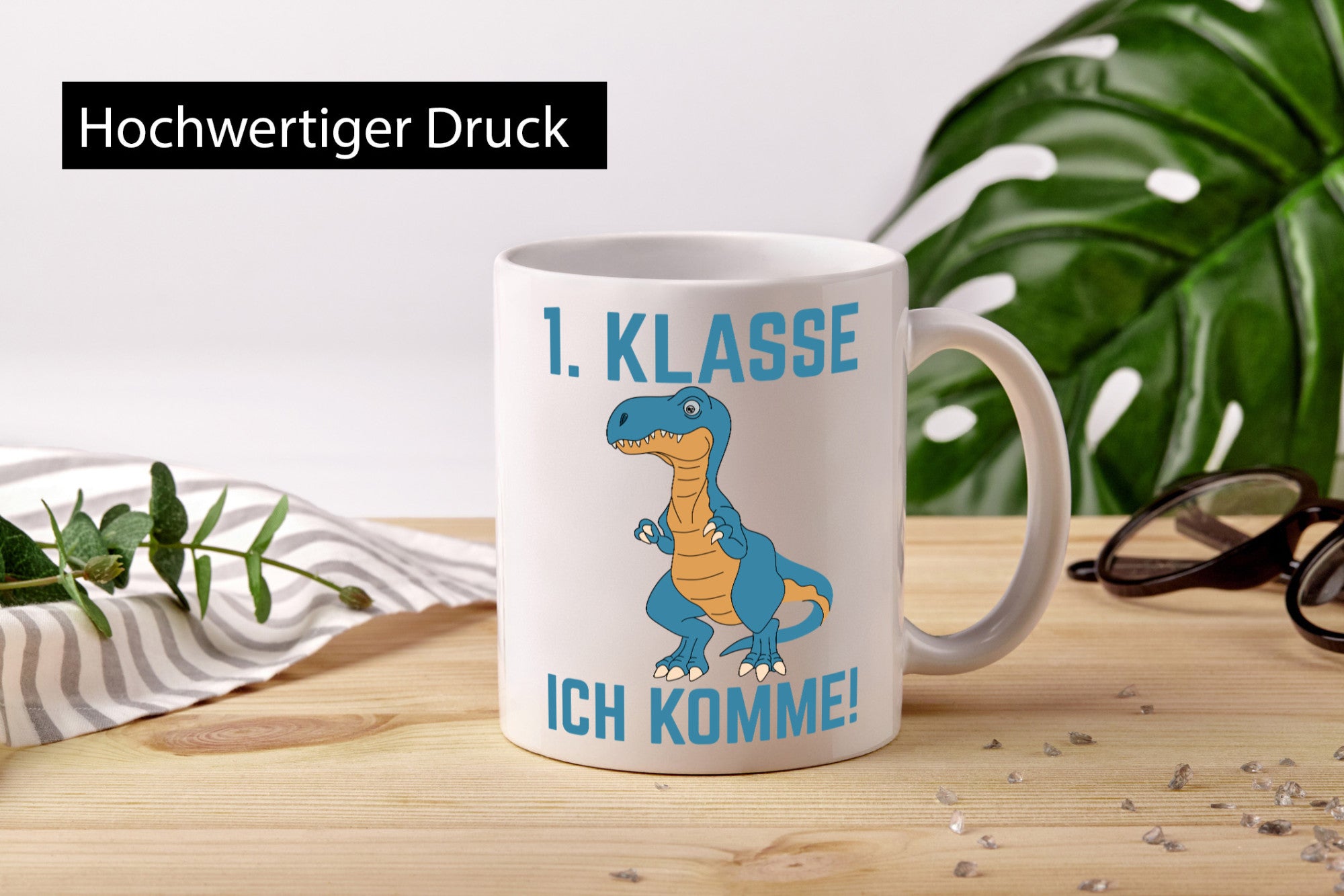 1. Klasse | Einschulung Schüler Grundschule Geschenkidee Humor Tasse