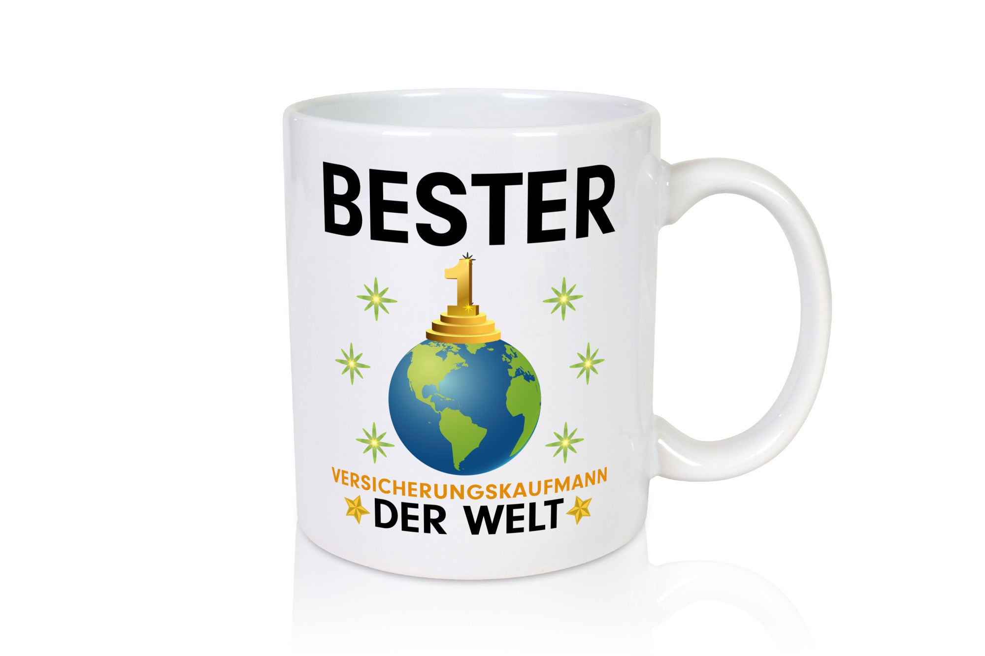 Welt Bester Versicherungskaufmann | Kaufmann Humor Geschenkidee Tasse