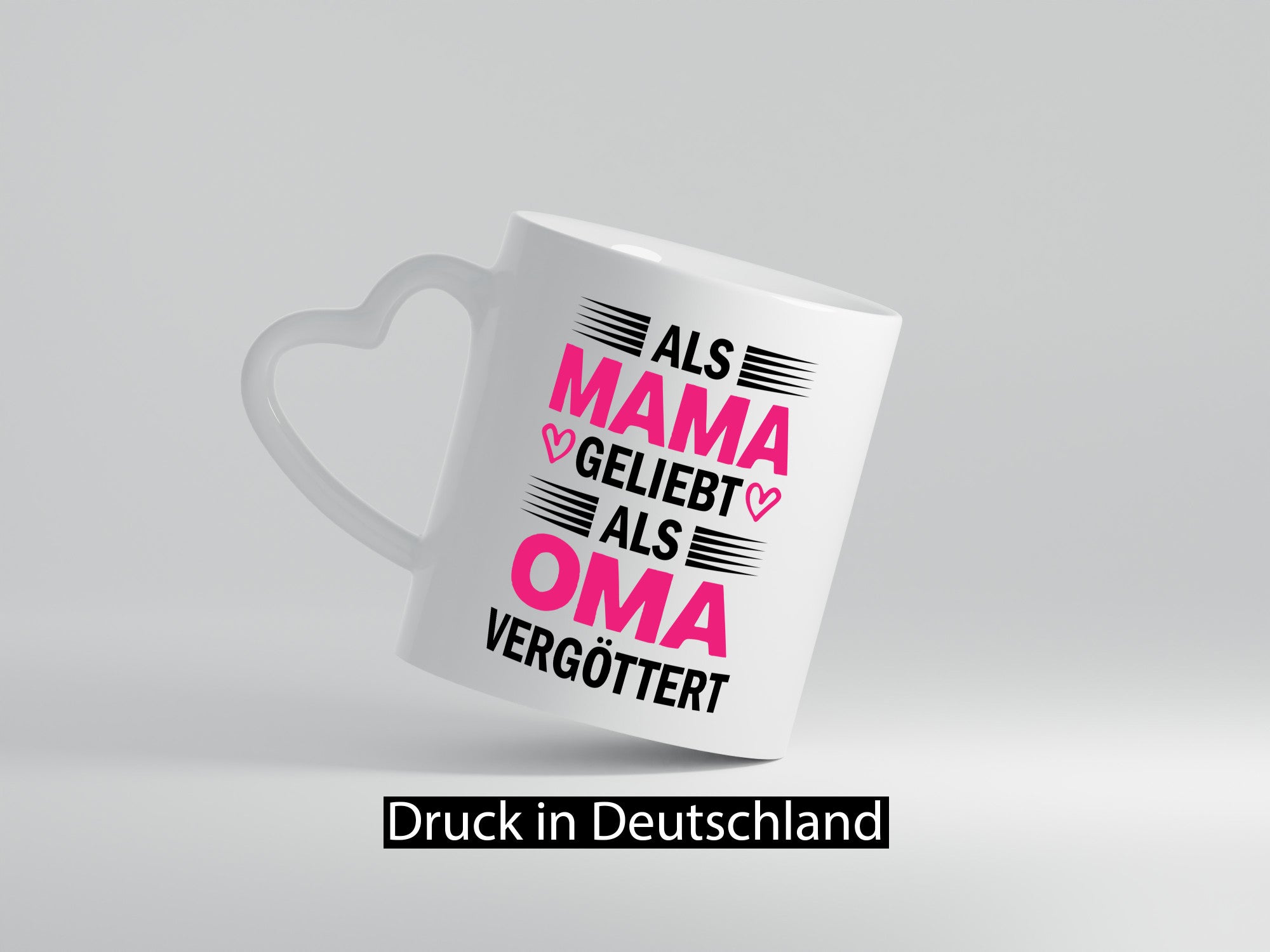 Als Oma Vergöttert | Muttertag Mama Großmutter Humor Familie Geschenkidee Tasse