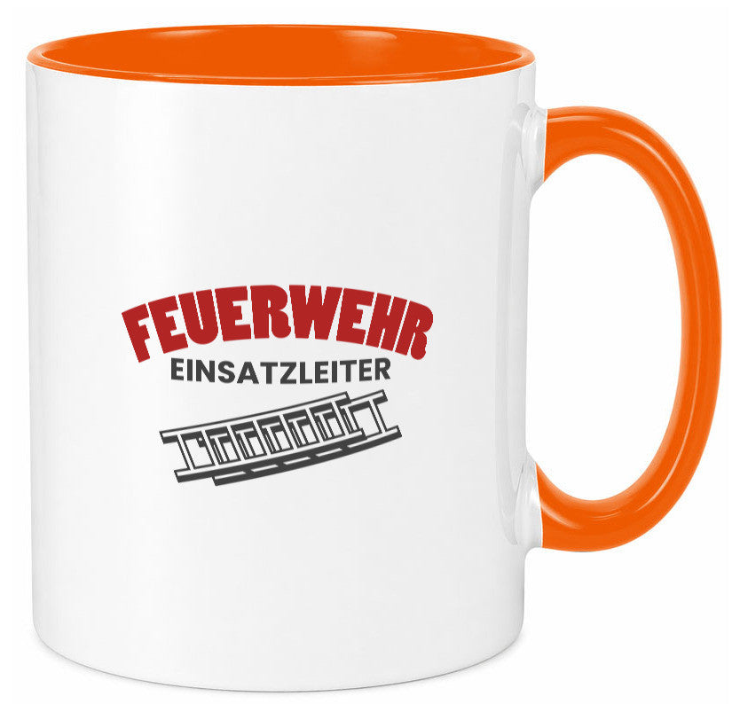 Feuerweher Einsatzleiter | Feuerwehrmann Feuerlöscher Geschenk Humor Tasse