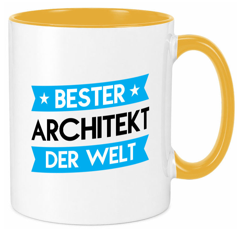 Bester Architekt | Architektur Büro Geschenk Arbeit Kollegen lustiger Spruch Tasse