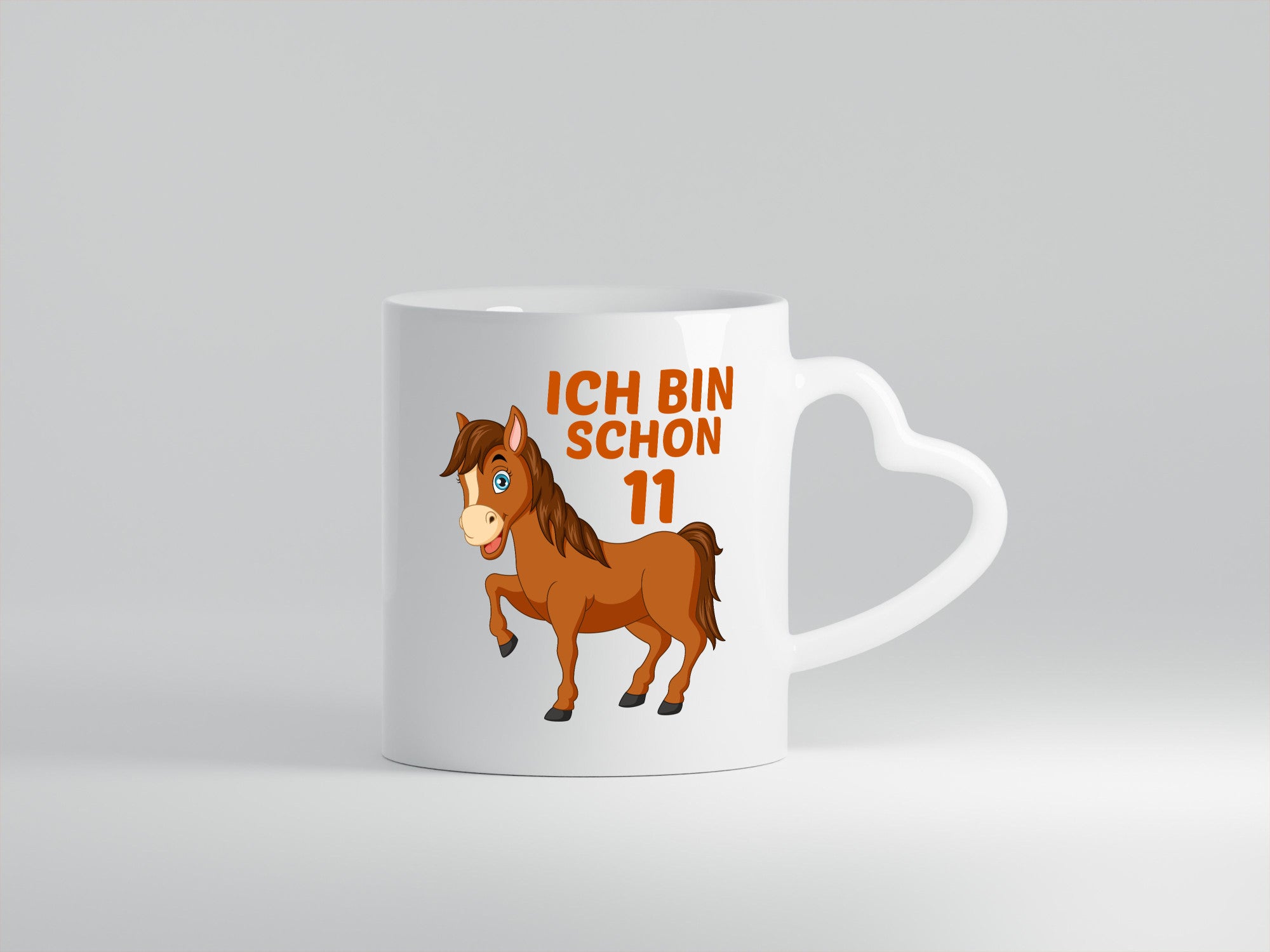 11. Geburtstag | Ich bin schon 11 Pferde Pony lustig Geschenkidee Geschenk Tasse