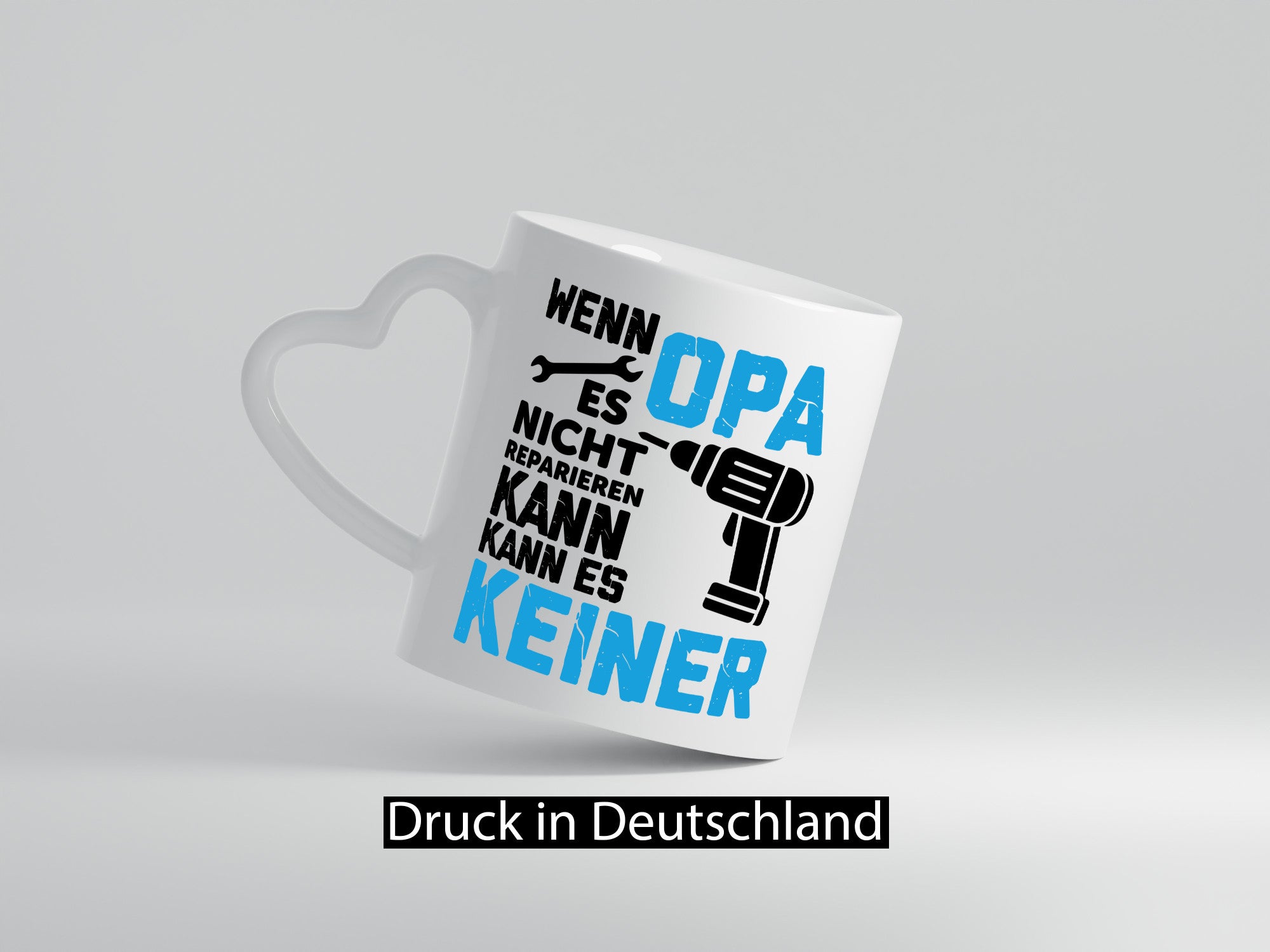 Wenn opa es nicht Reparieren kann | für alles Geschenkidee Familie Humor Tasse