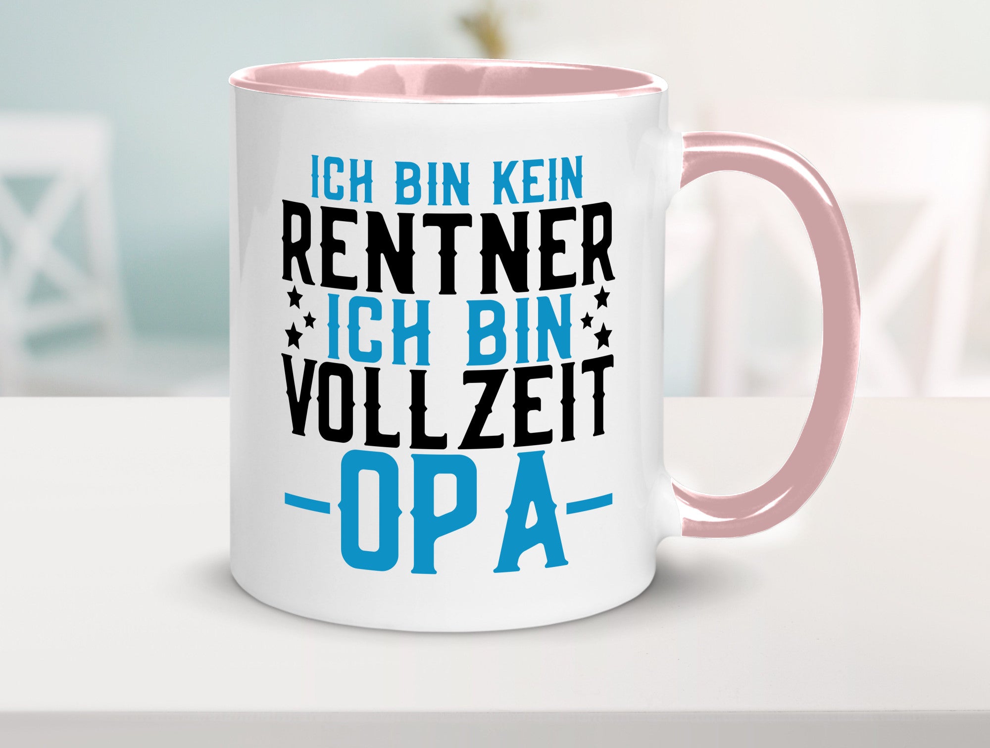 Rentner | Vollzeit Opa Pension Ruhestand Großvater lustiger Spruch Geschenk